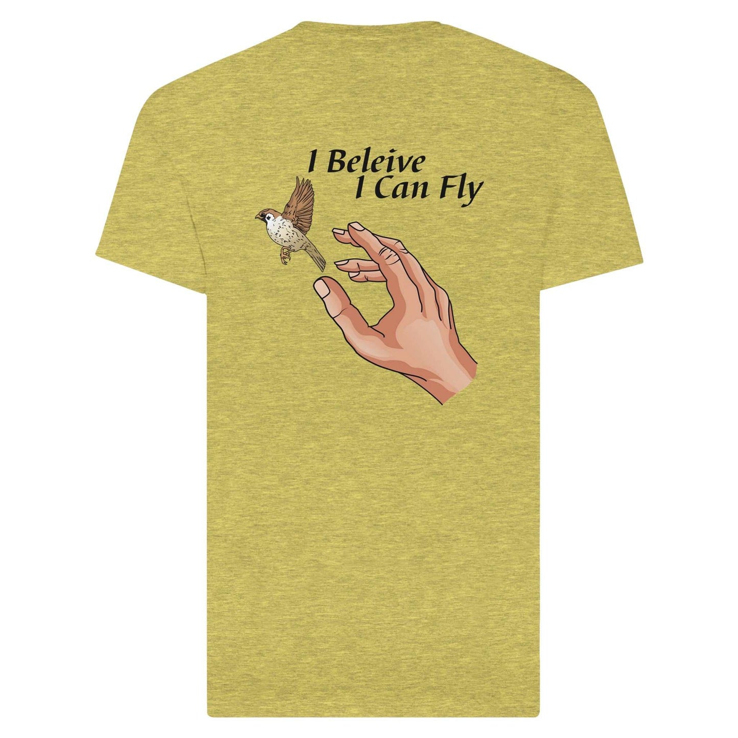 Premium Unisex Crewneck T-shirt - I Believe, I Can Fly