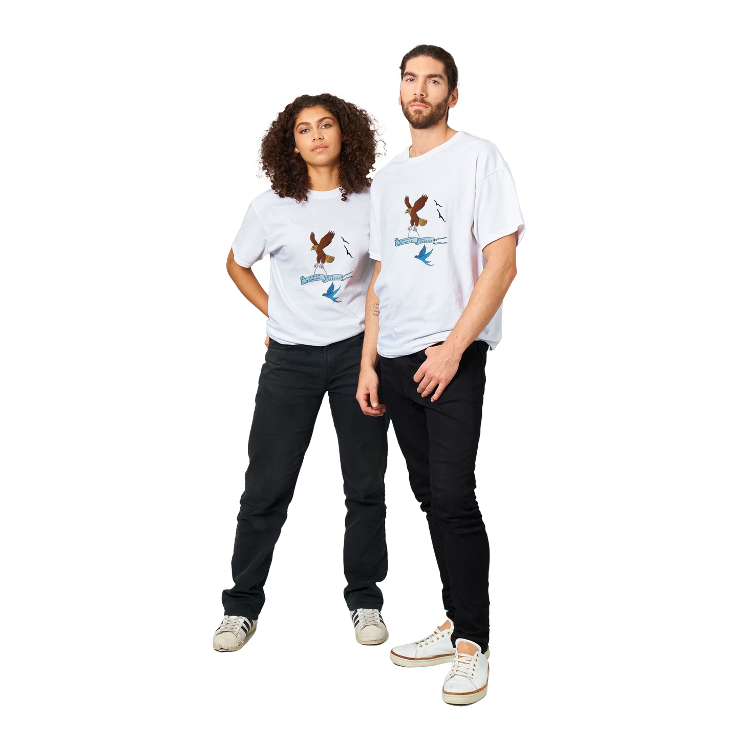 Heavyweight Unisex Crewneck T-shirt - The Habitat