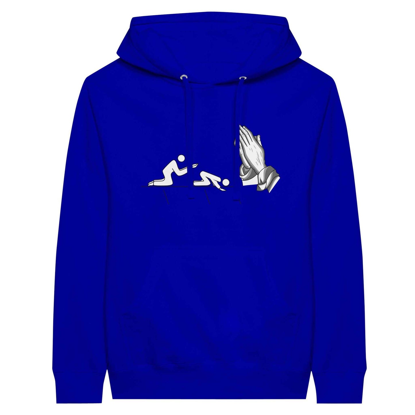Short sleeve Kneeling t-shirt - Premium Unisex Pullover Hoodie