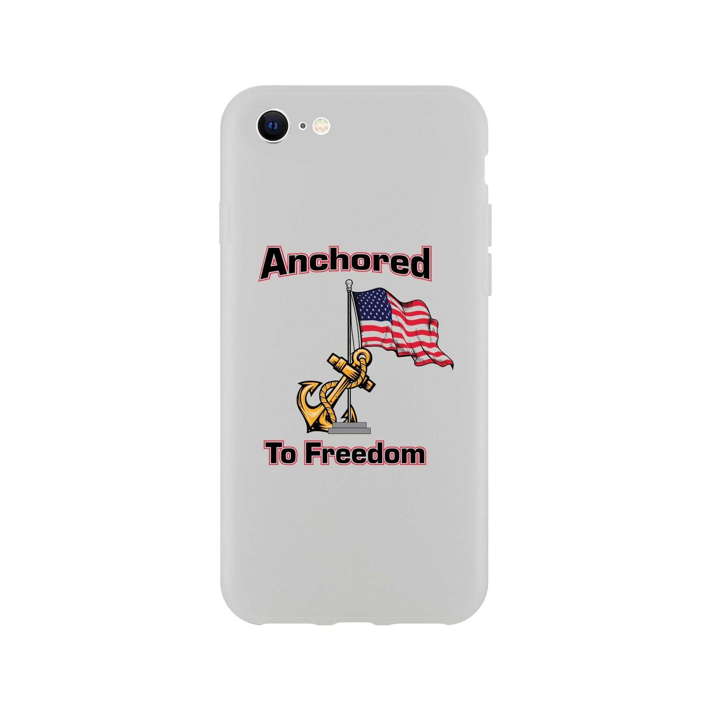 Apple Flexi case - Anchored to Freedom