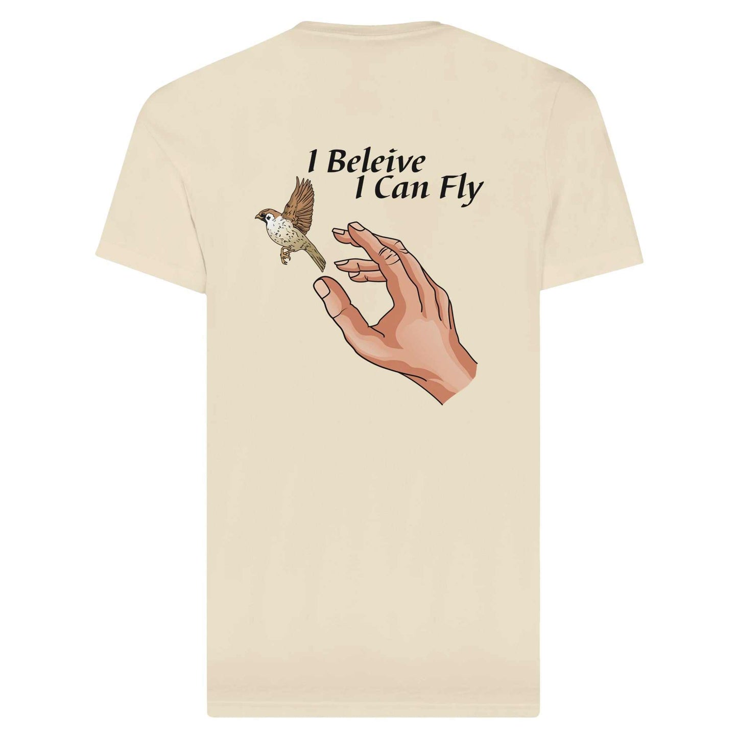 Premium Unisex Crewneck T-shirt - I Believe, I Can Fly