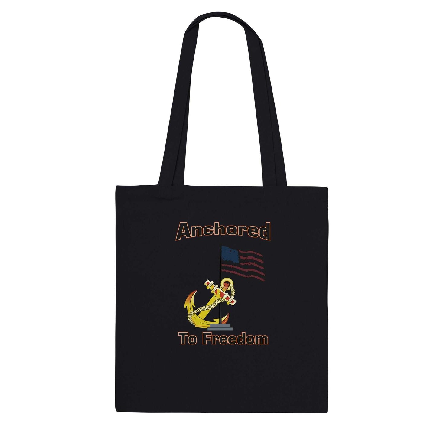 Premium Tote Bag - Anchored to Freedom