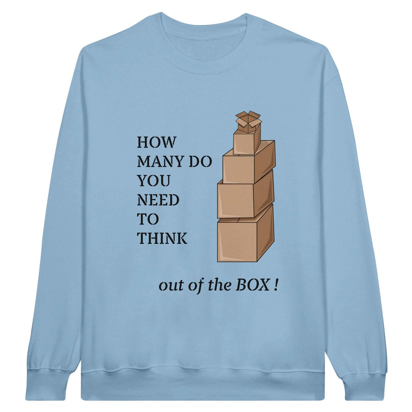 Classic Unisex Crewneck Sweatshirt - Thinking out the Box