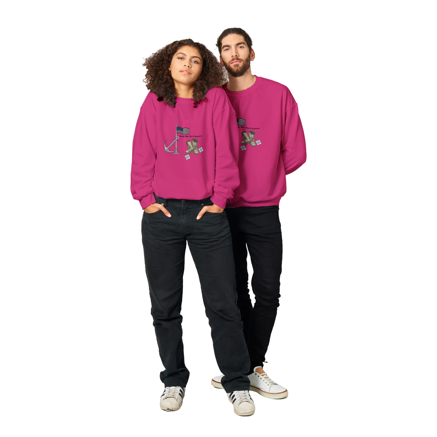 Classic Unisex Crewneck Sweatshirt - Gone But NOT Forgotten