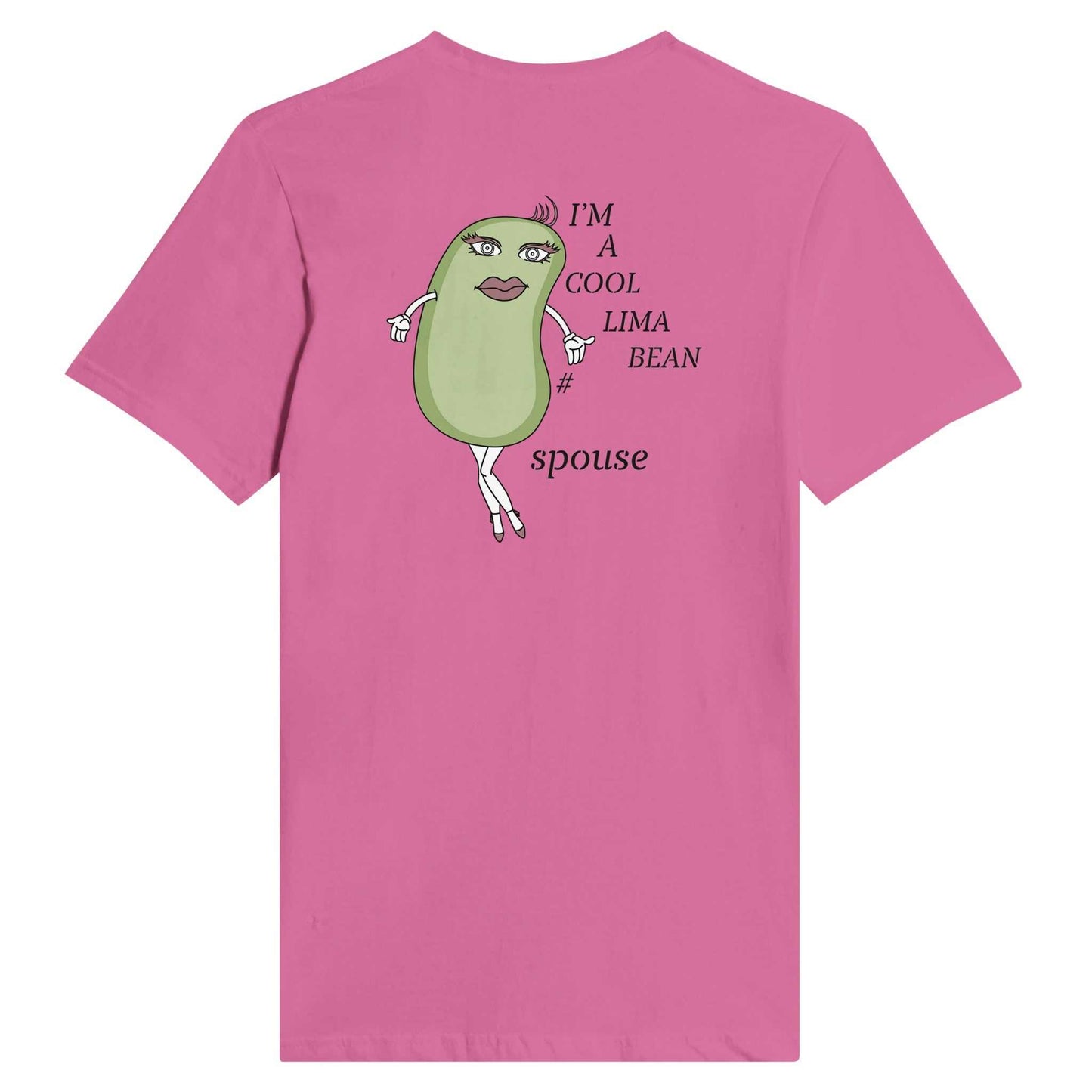 Classic Womens Crewneck T-shirt - Cool Lima Bean Spouse