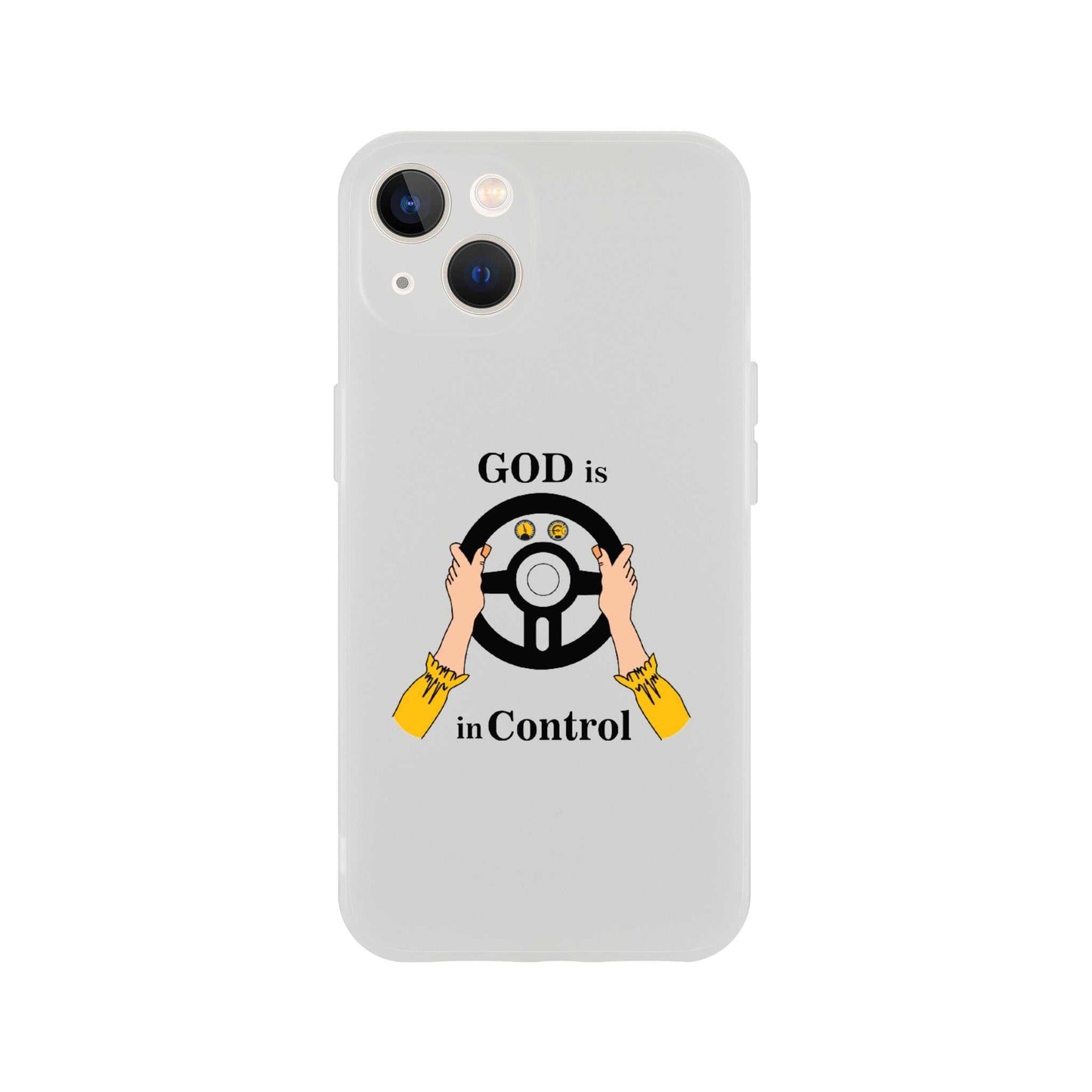 Apple Flexi case - God Is In Control