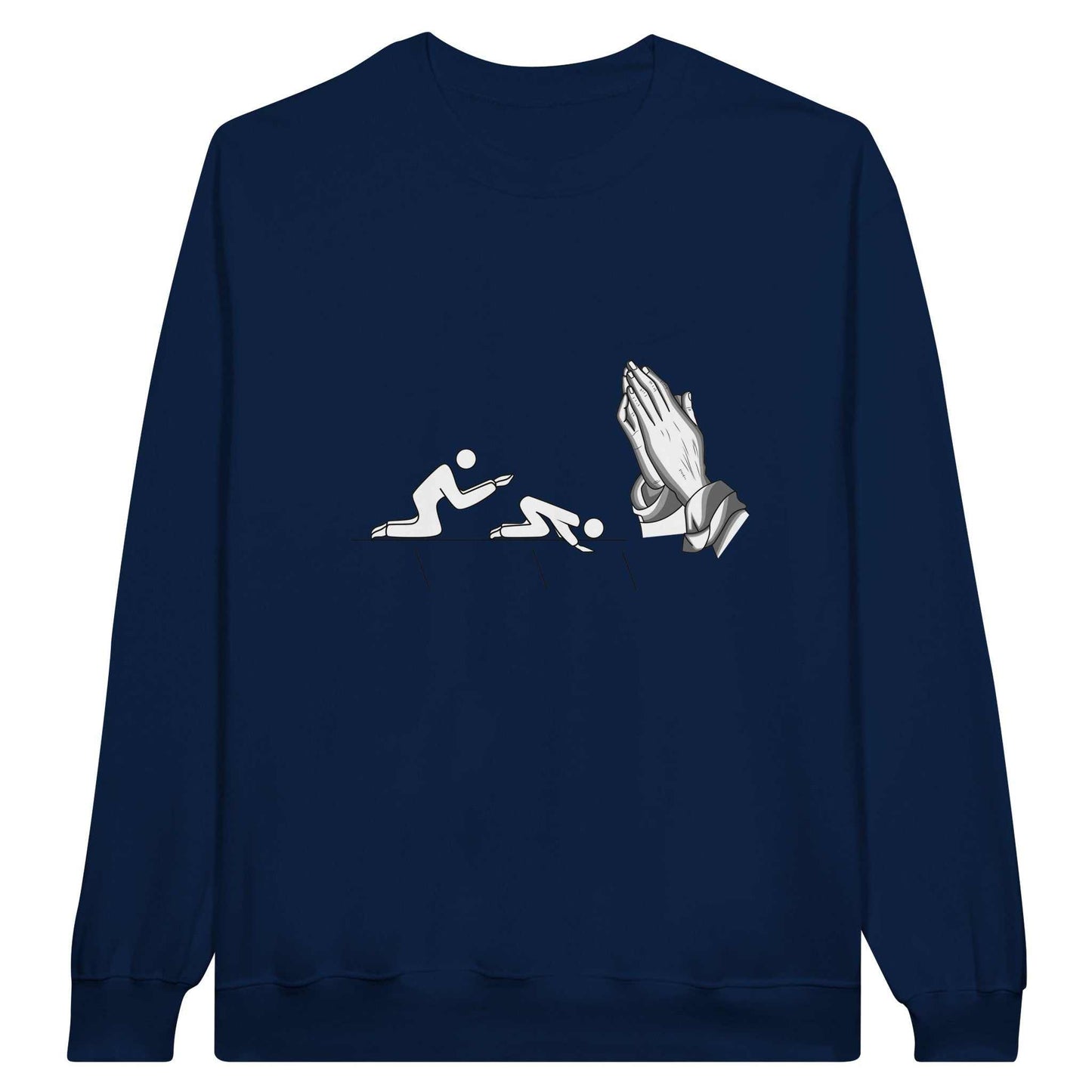 Classic Unisex classic sweatshirt - Kneel why you pray