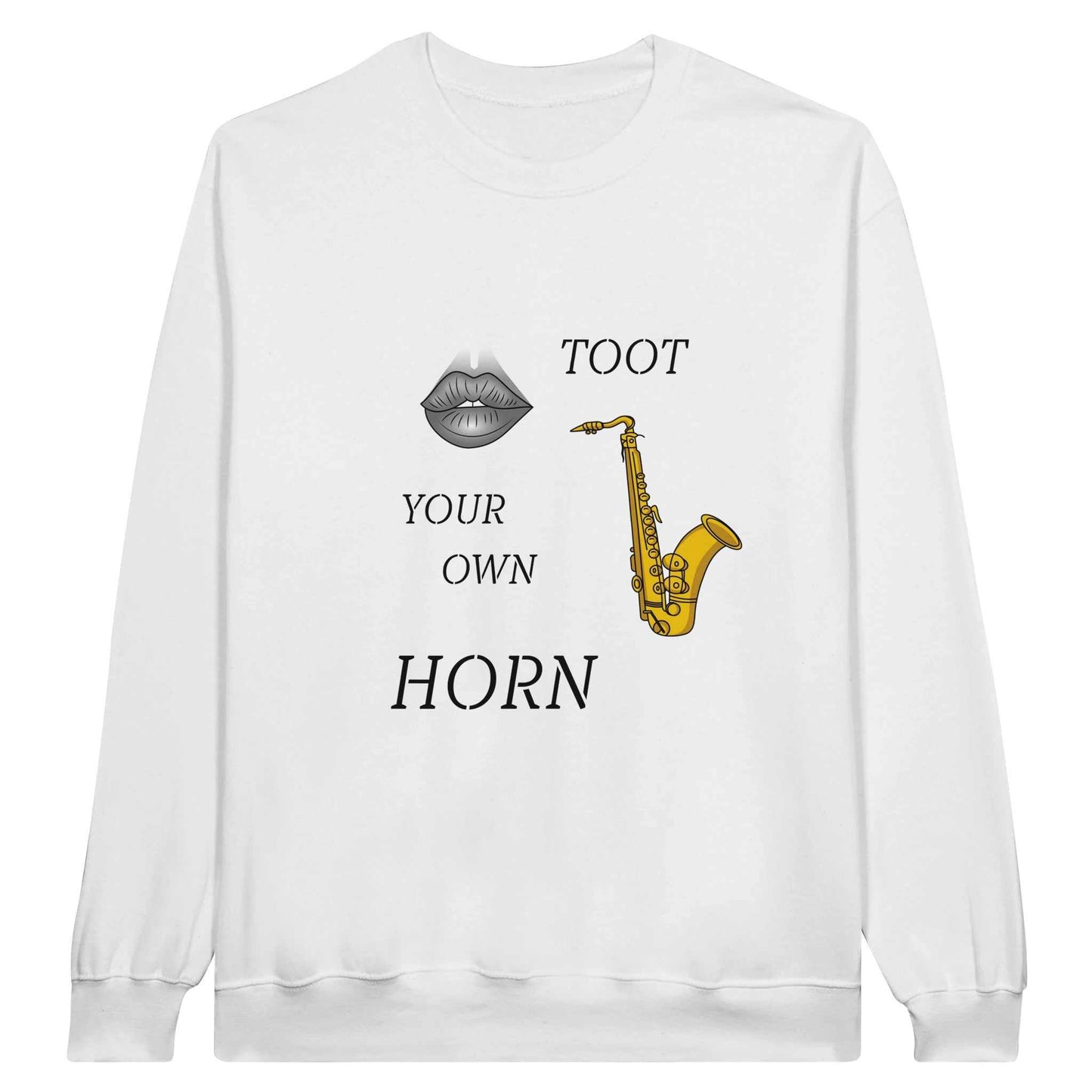 Classic Unisex Crewneck Sweatshirt - Toot Your Own Horn