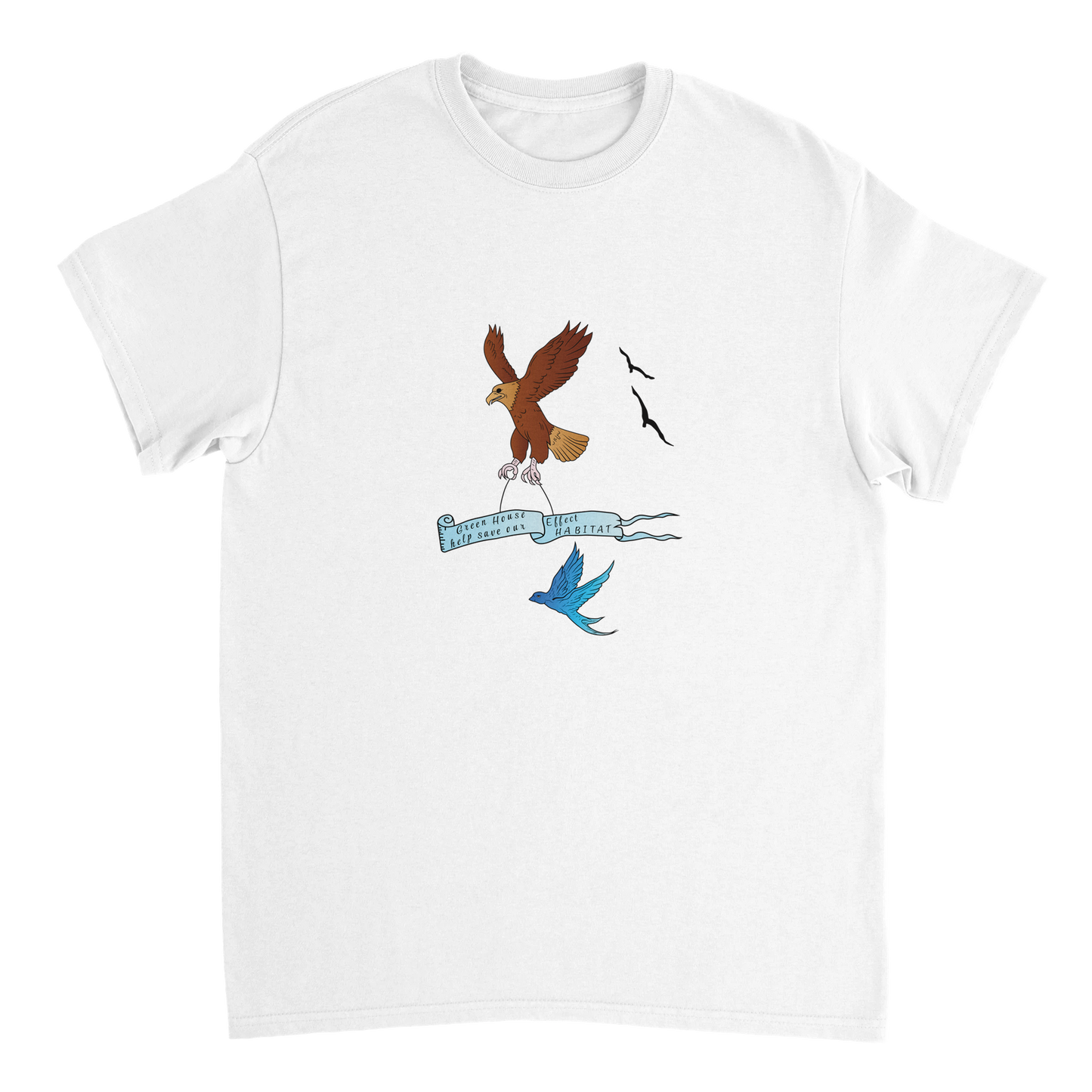 Heavyweight Unisex Crewneck T-shirt - The Habitat