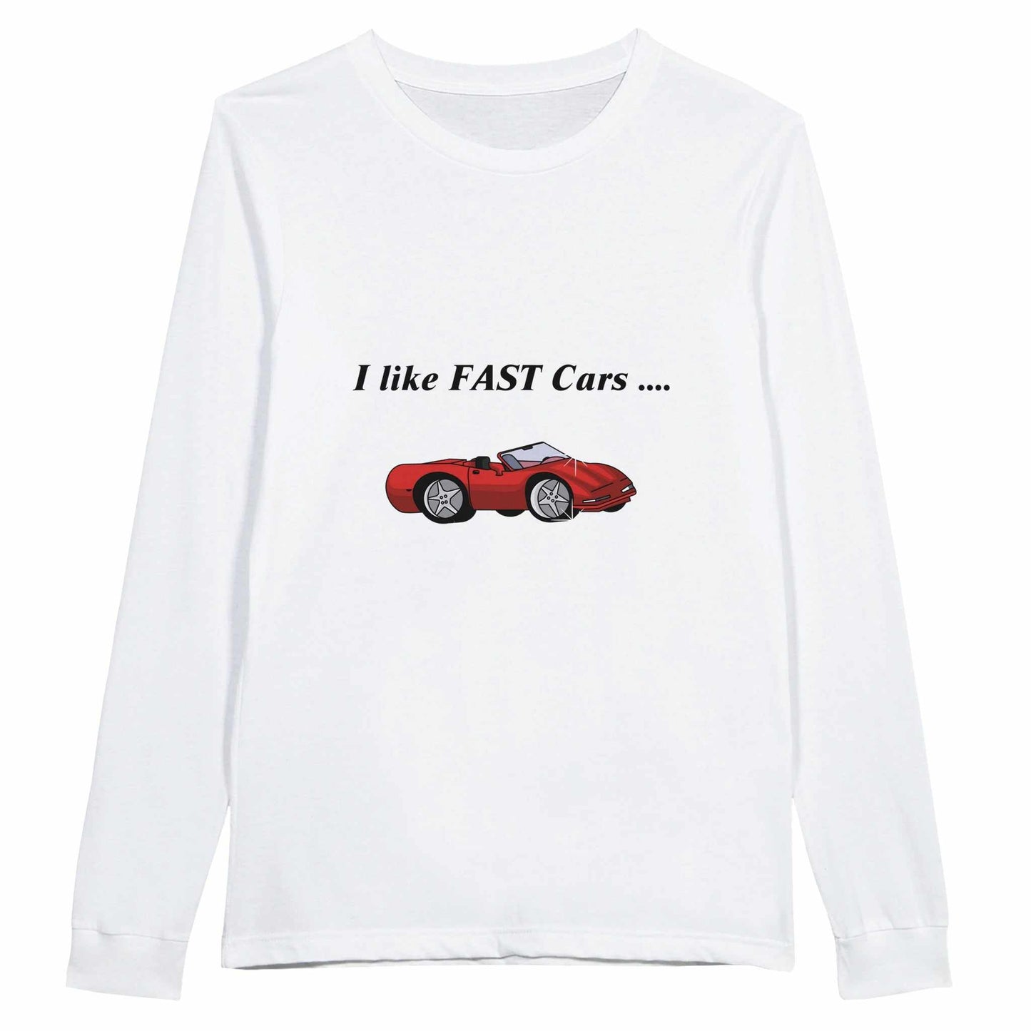 Premium Unisex Longsleeve T-shirt - I like Fast Cars