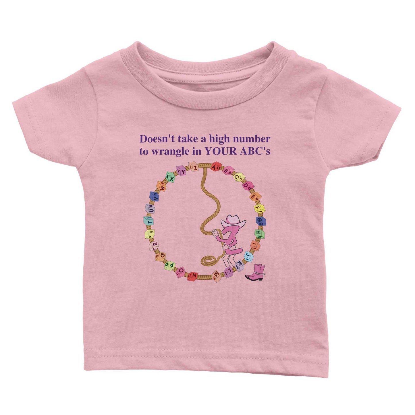 Classic Baby Crewneck T-shirt - Whipping those numbers into learning