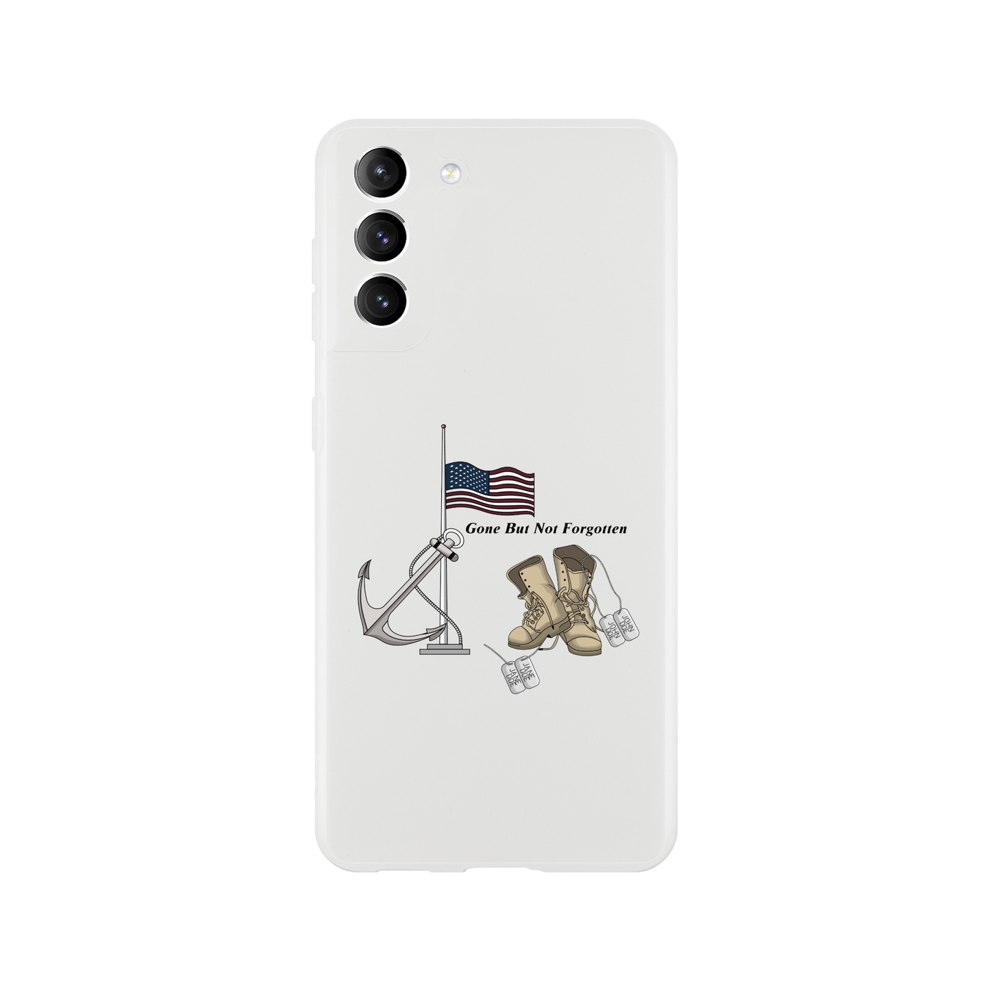 Samsung Flexi case - Gone But Not Forgotten
