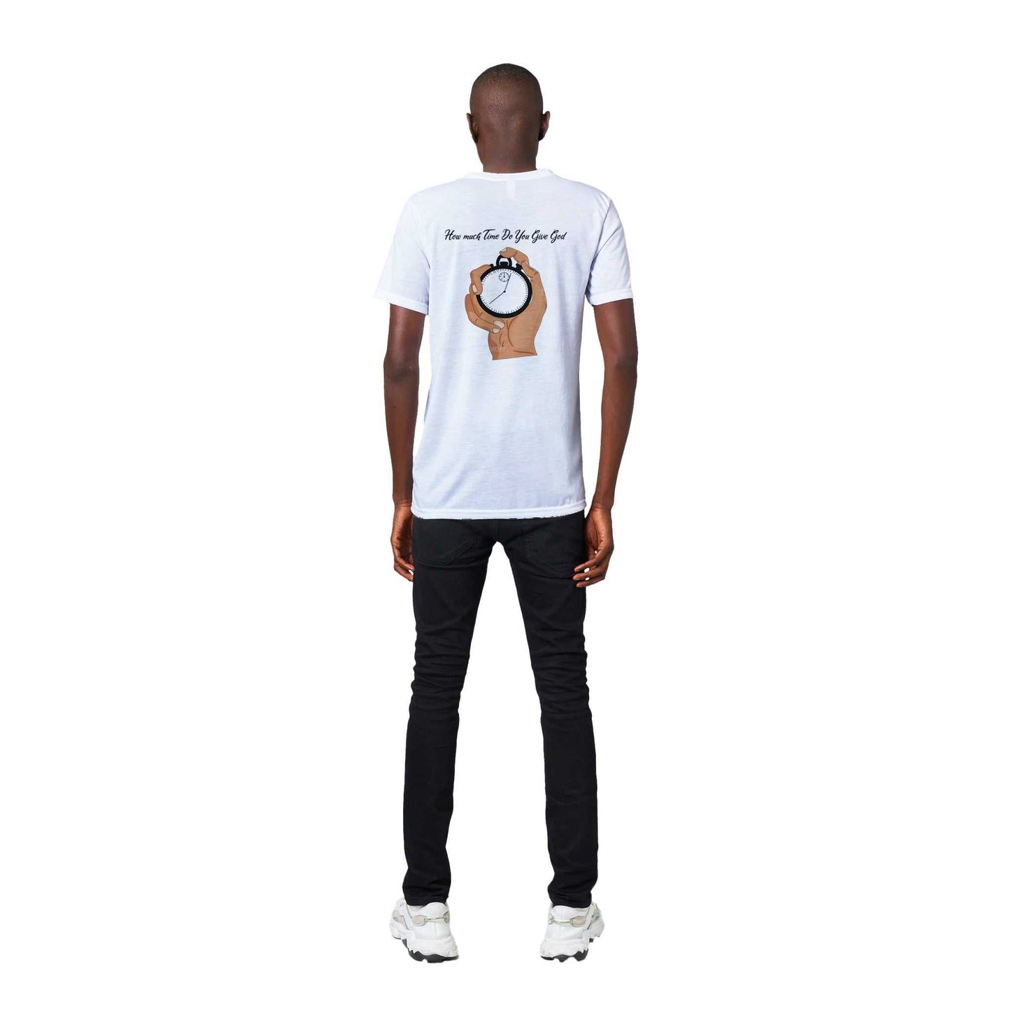 Performance Unisex Crewneck T-shirt - How Much Time Do You Give God