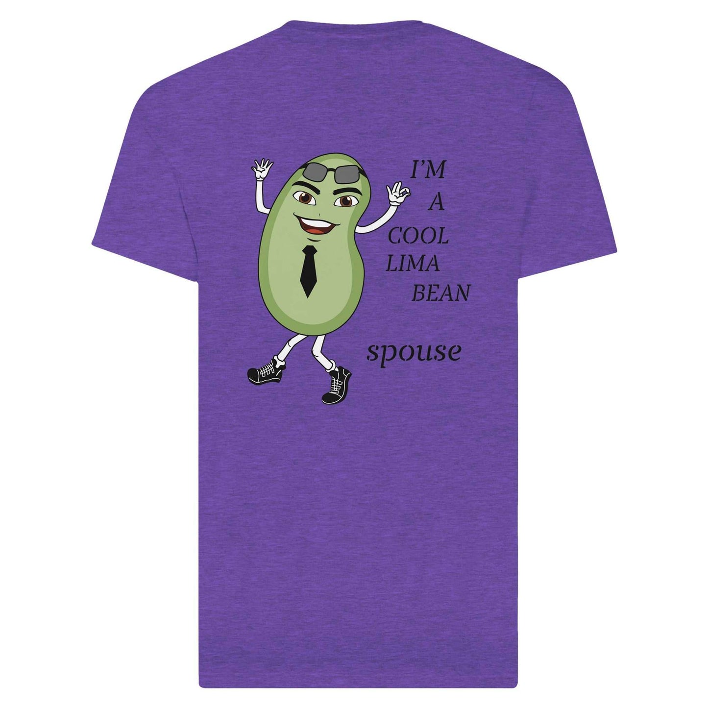 Premium Unisex Crewneck T-shirt - Cool Lima Bean Spouse