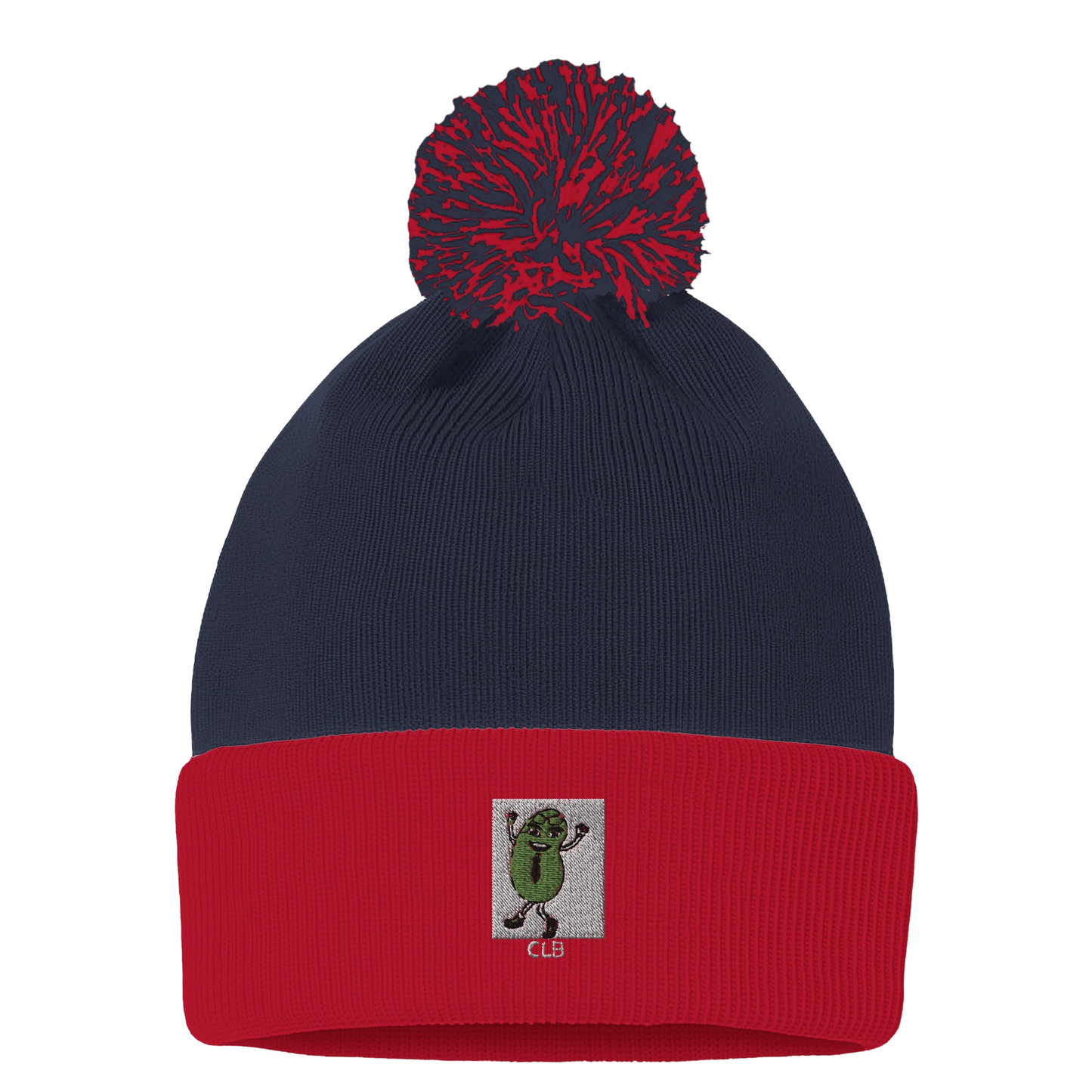 Pom-Pom Cuffed Beanie | Sportsman SP15 - Cool Lima Bean (CLB)