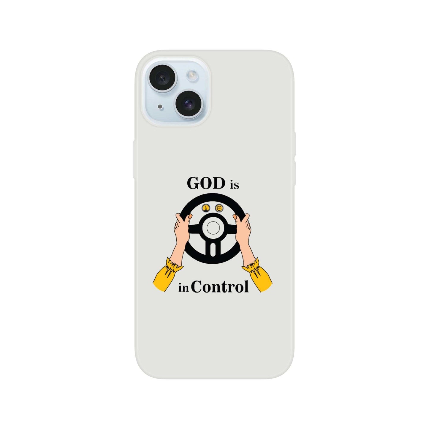 Apple Flexi case - God Is In Control