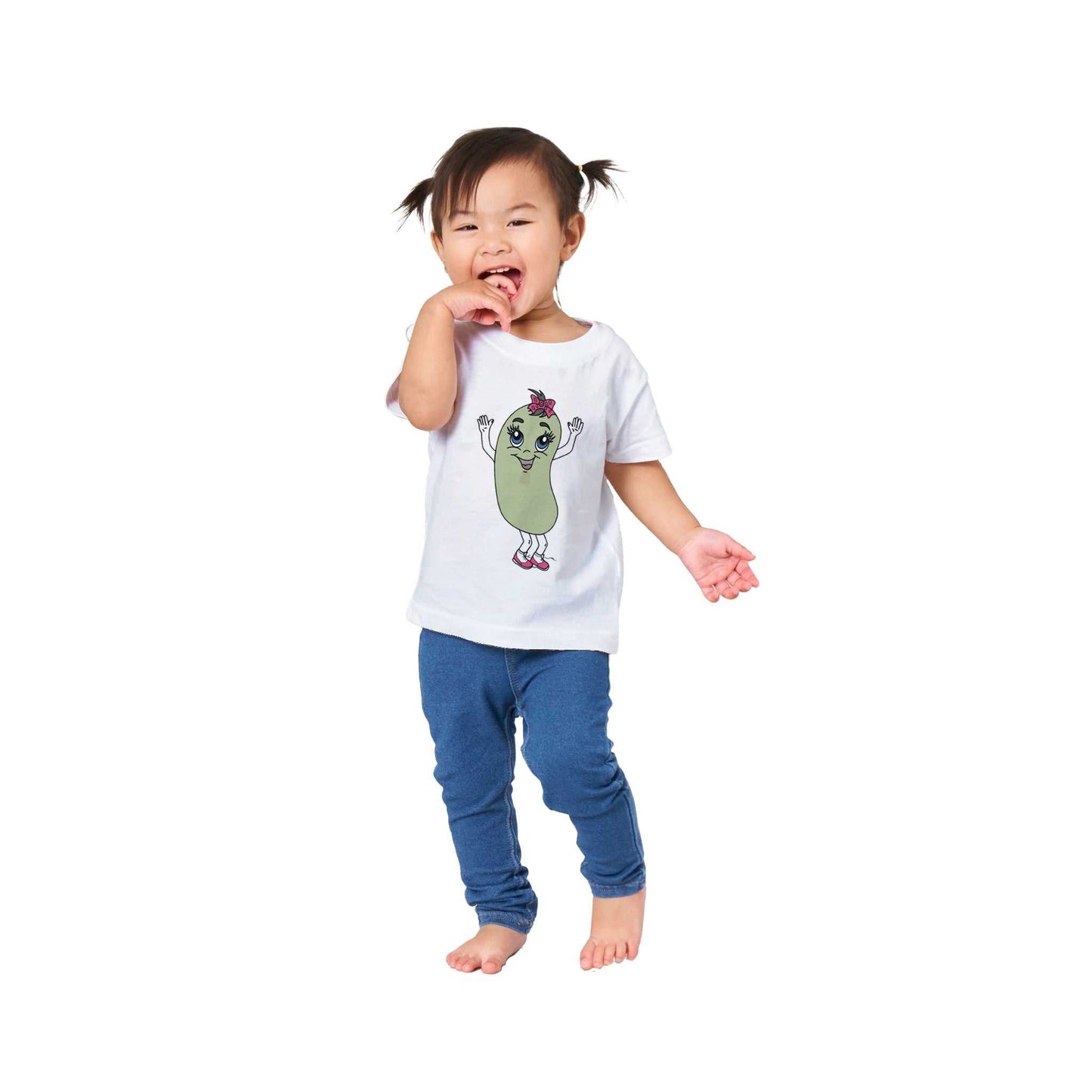 Classic Baby Crewneck T-shirt - Baby Cool Lima Bean