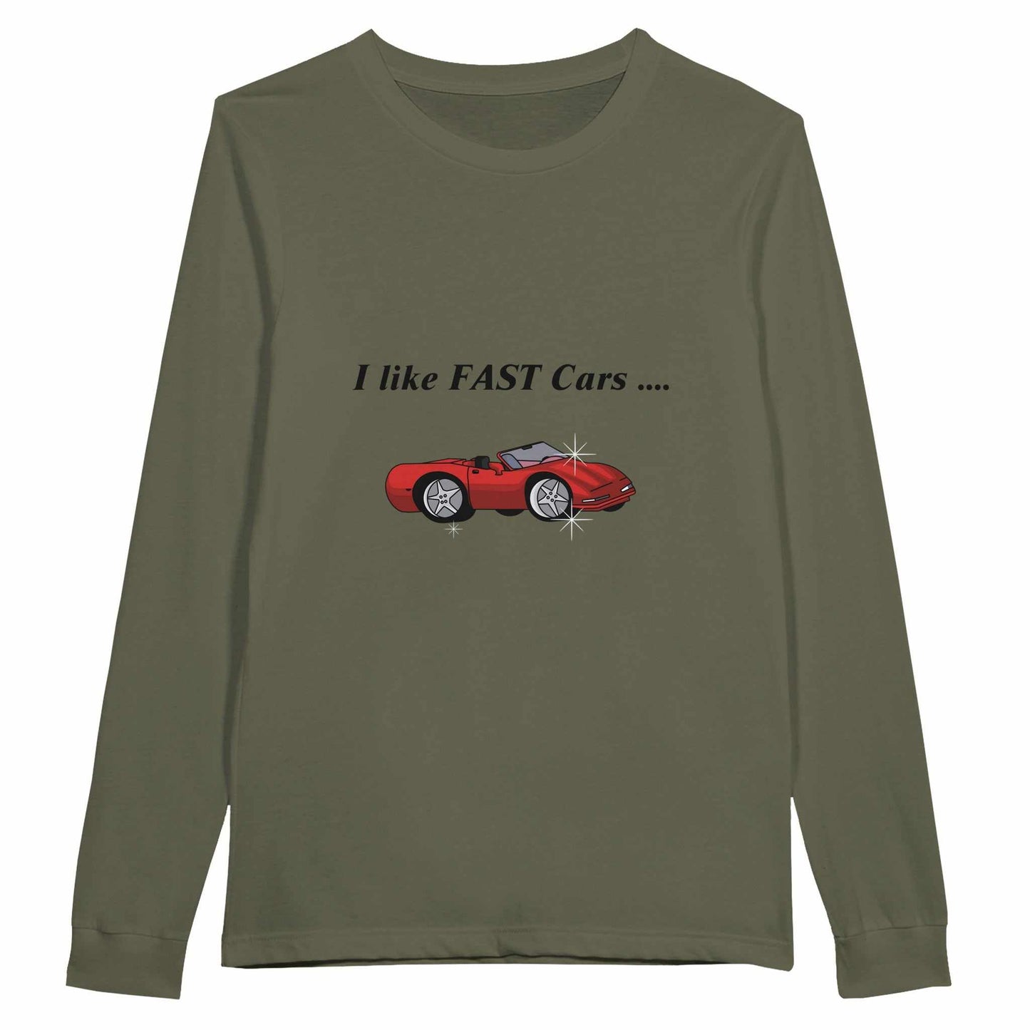 Premium Unisex Longsleeve T-shirt - I like Fast Cars