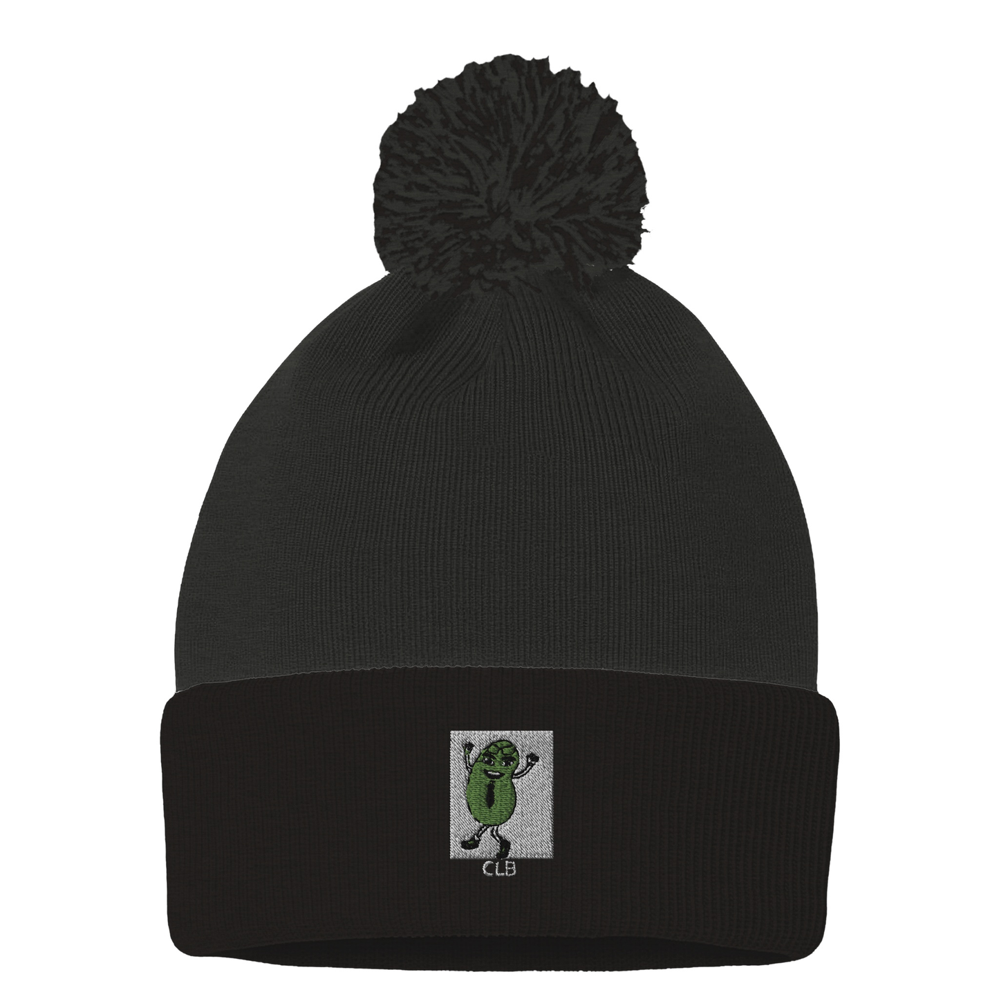 Pom-Pom Cuffed Beanie | Sportsman SP15 - Cool Lima Bean (CLB)