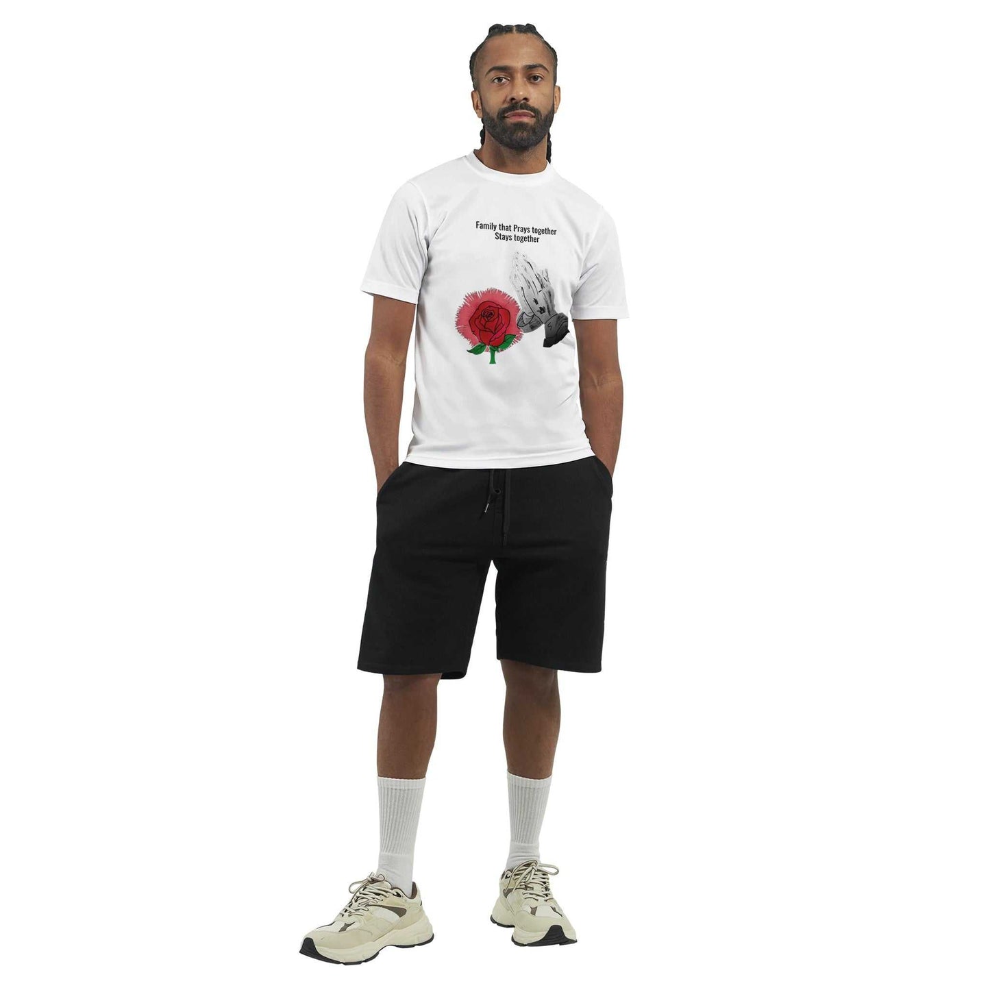 Performance Unisex Crewneck T-shirt - Family that Prays together
