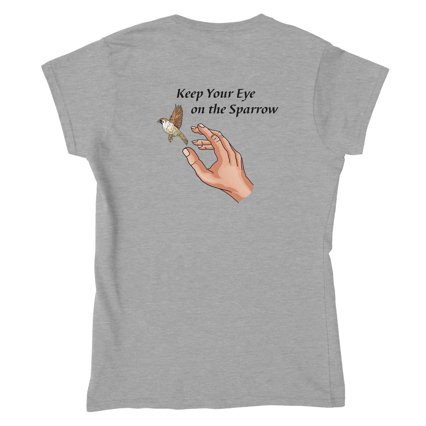 Classic Womens Crewneck T-shirt - I Believe I can Fly