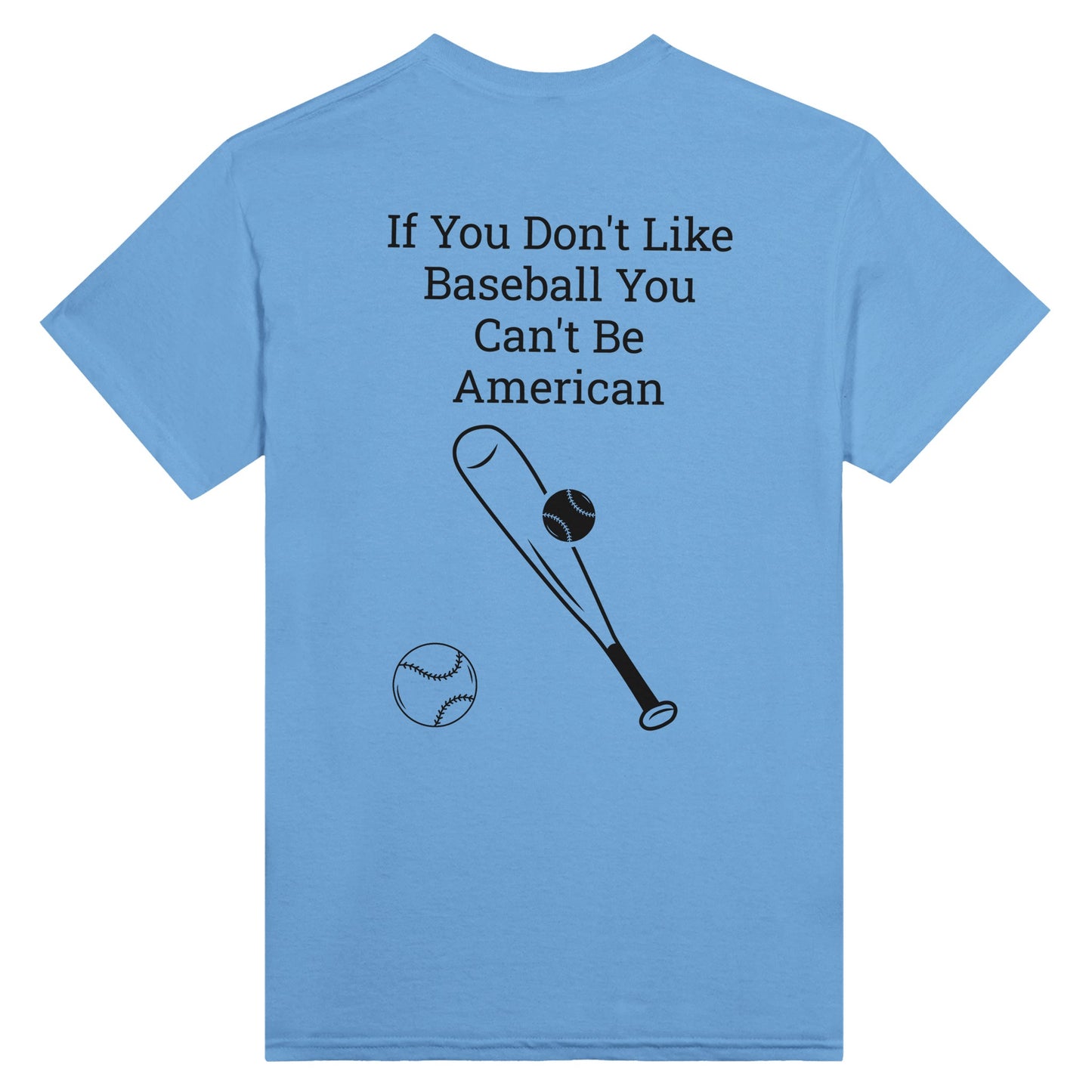 Heavyweight Unisex Crewneck T-shirt - American Baseball