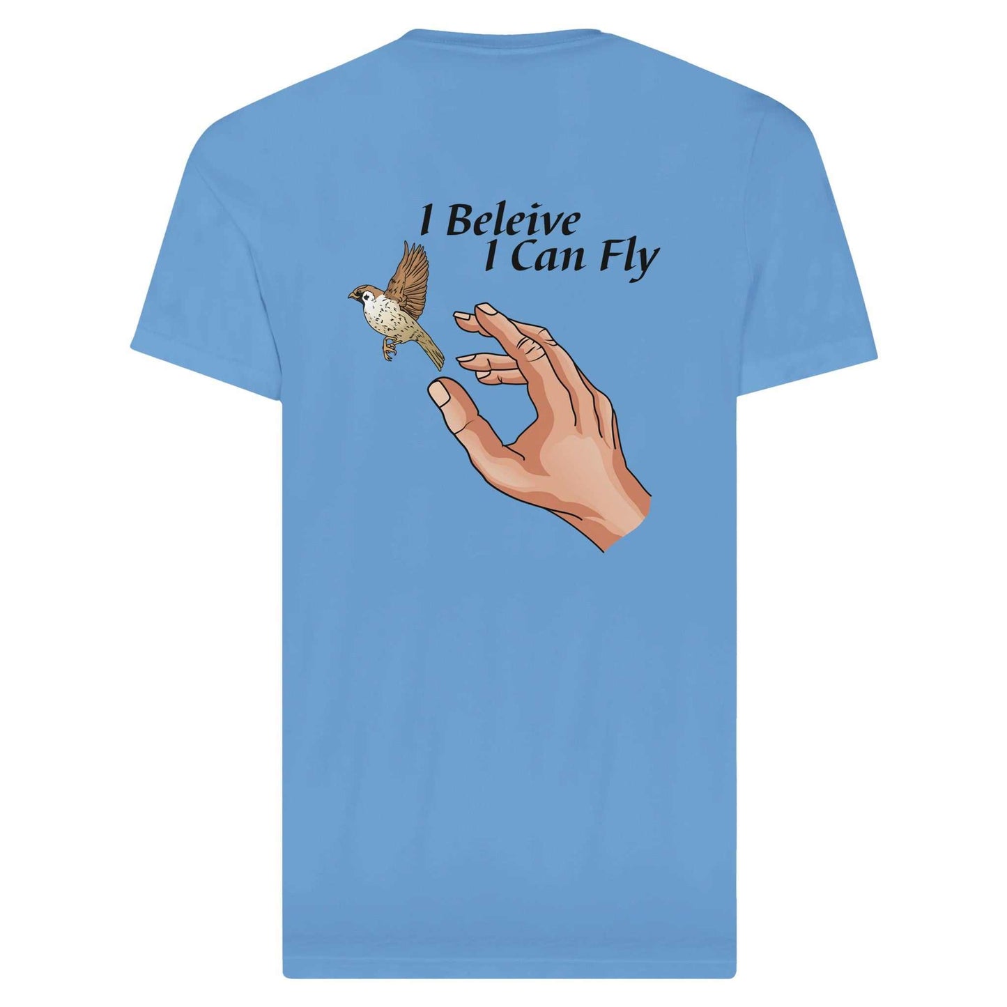 Premium Unisex Crewneck T-shirt - I Believe, I Can Fly