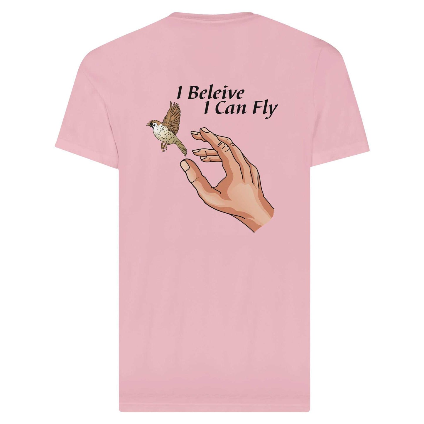 Premium Unisex Crewneck T-shirt - I Believe, I Can Fly