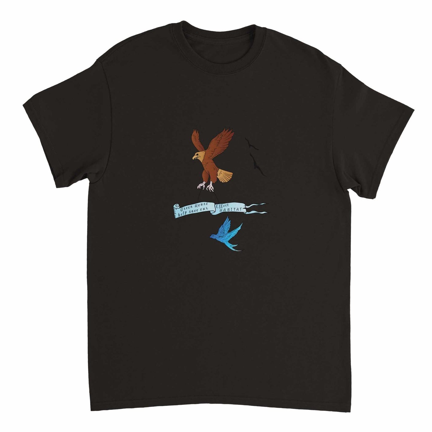 Heavyweight Unisex Crewneck T-shirt - The Habitat