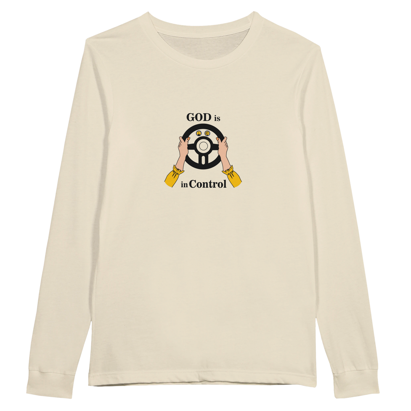 Premium Unisex Longsleeve T-shirt - God is In Control