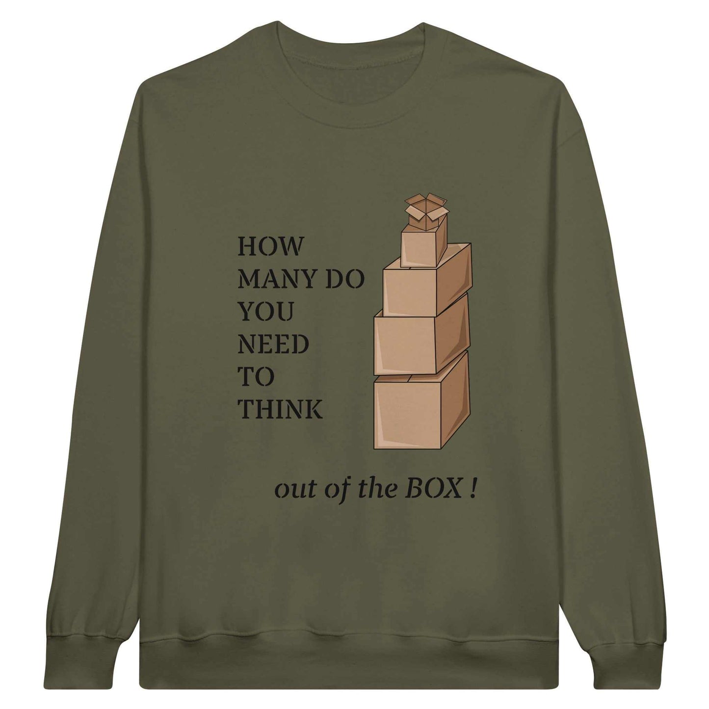 Classic Unisex Crewneck Sweatshirt - Thinking out the Box