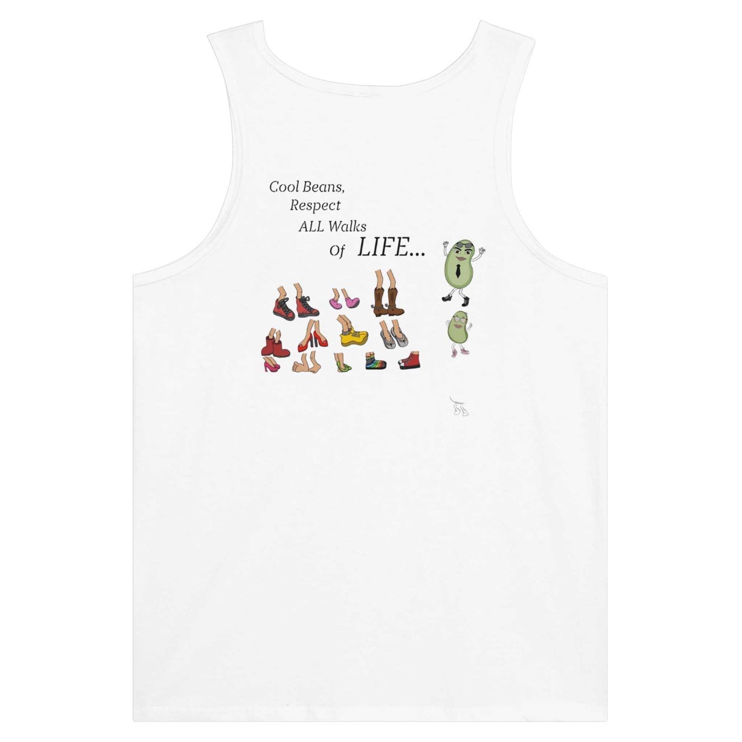 Premium Unisex Tank Top - Respect all walks of life