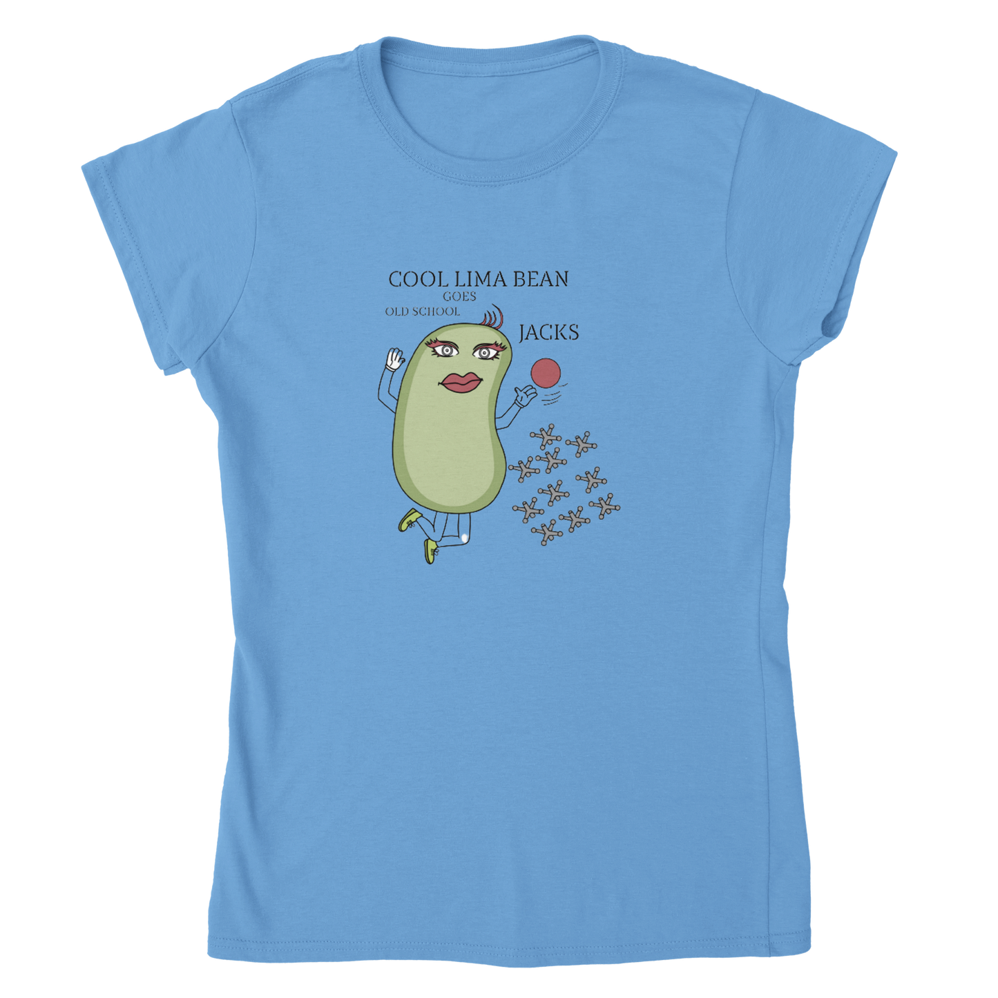 Classic Womens Crewneck T-shirt - Female Old School Jacks