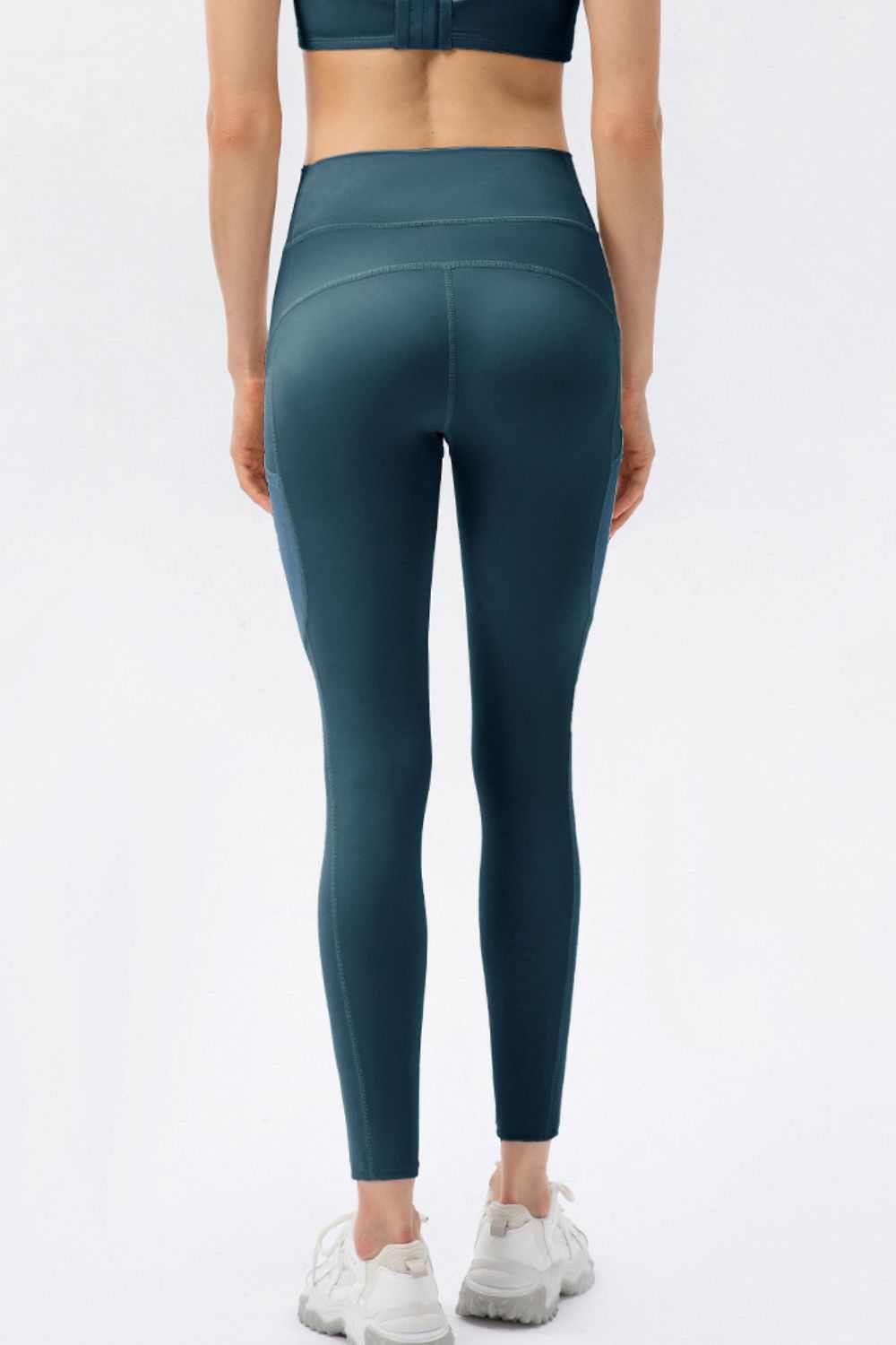 High Waist Slim Fit Long Sports Pants