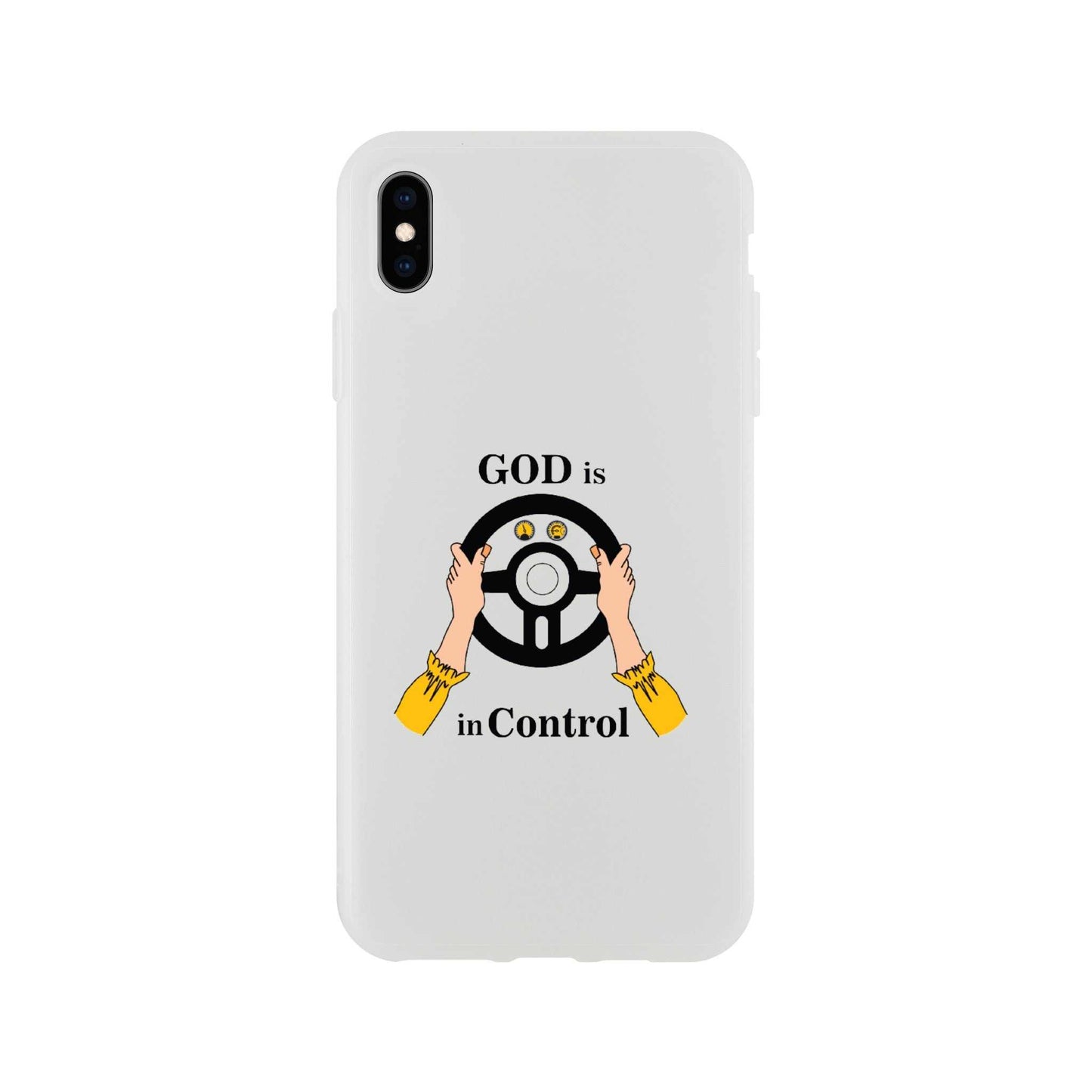 Apple Flexi case - God Is In Control