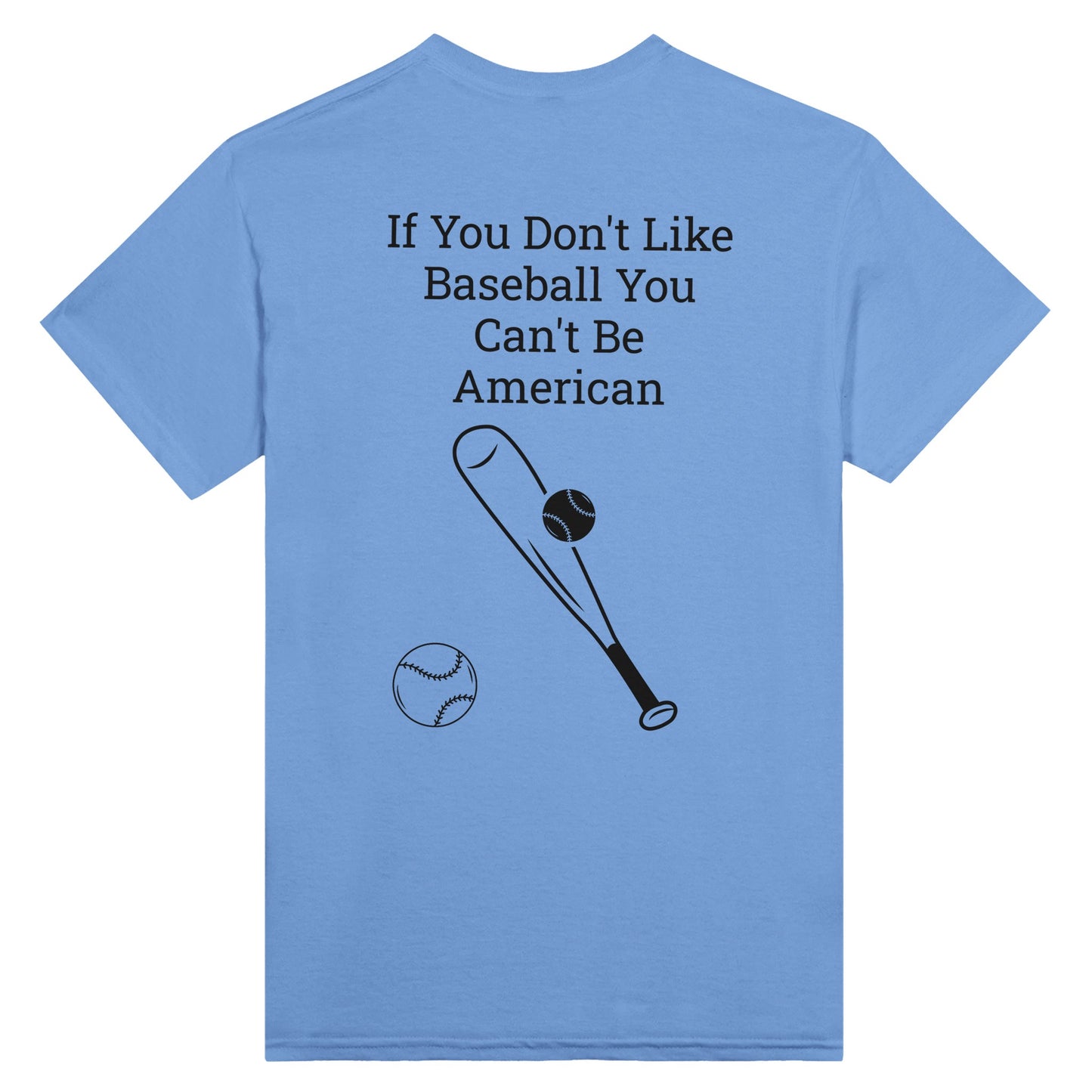 Heavyweight Unisex Crewneck T-shirt - American Baseball