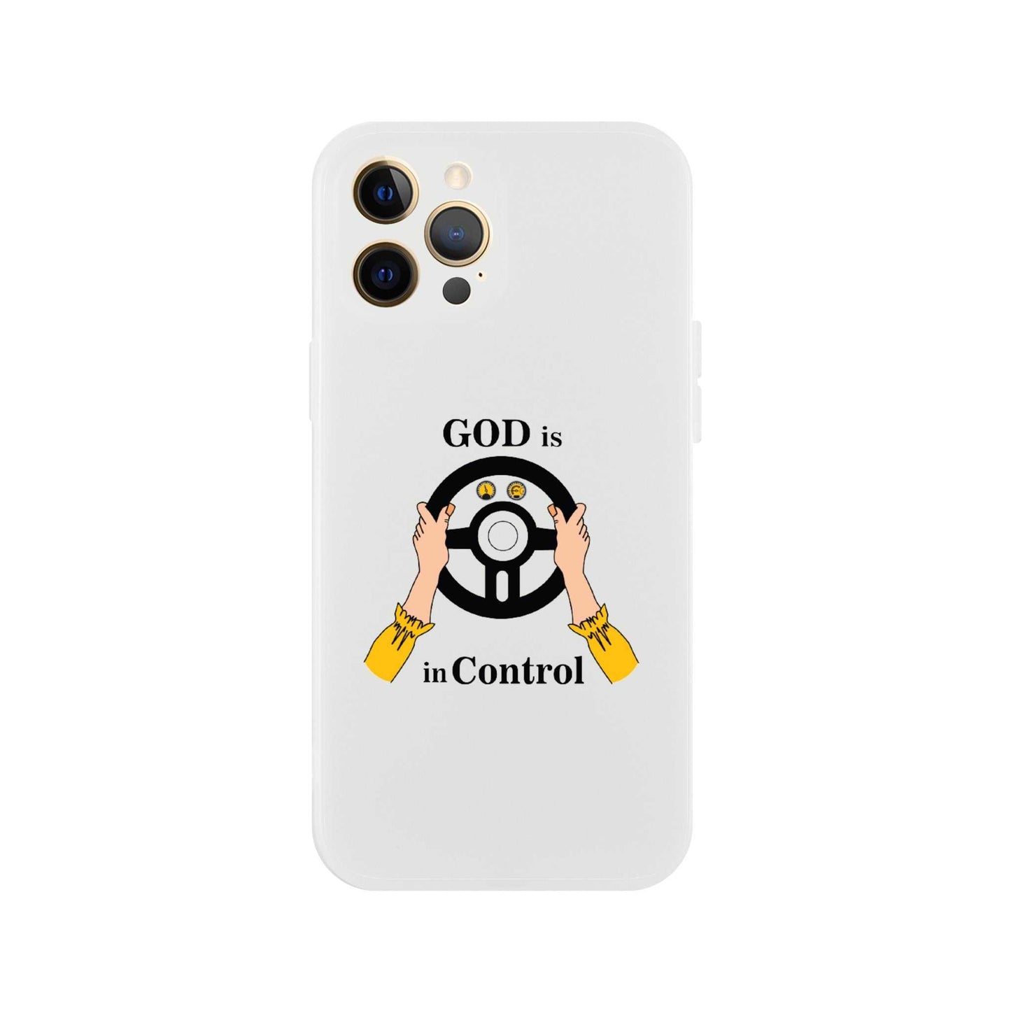 Apple Flexi case - God Is In Control