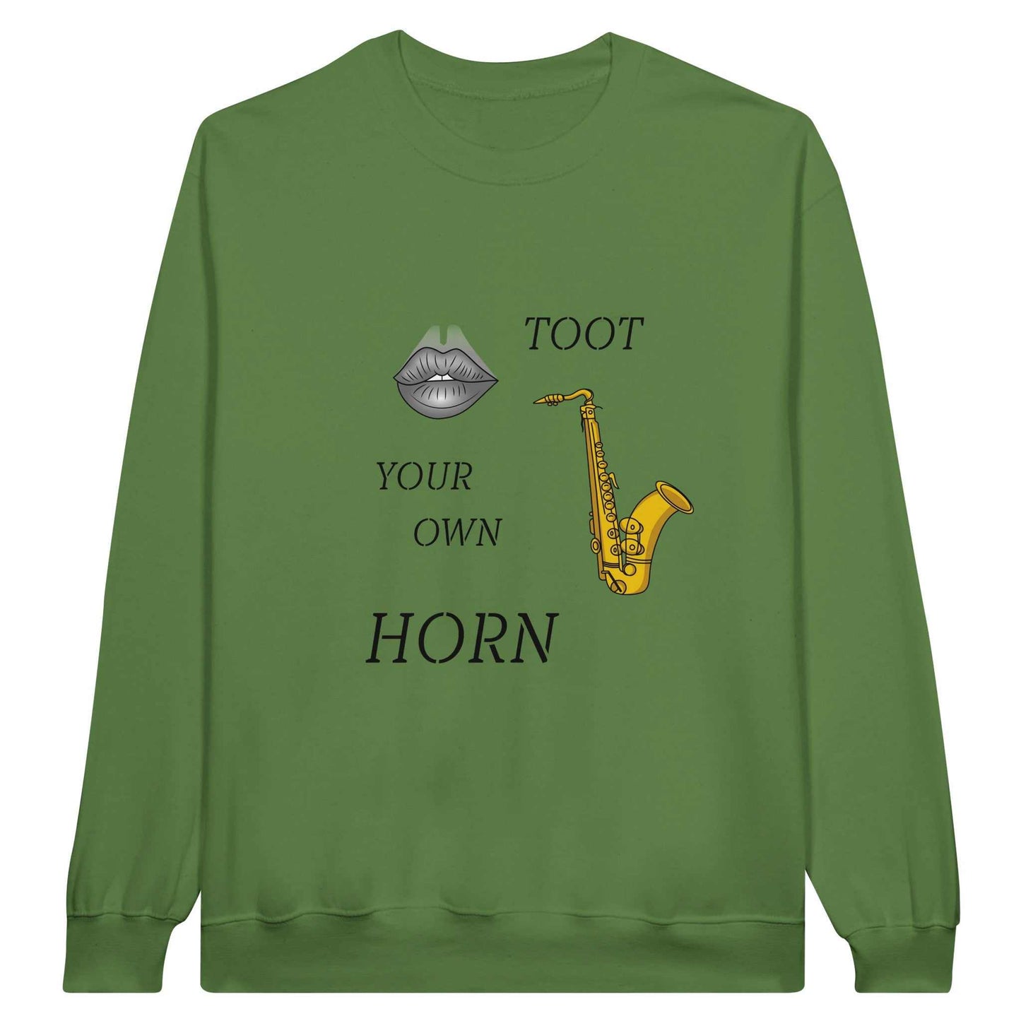 Classic Unisex Crewneck Sweatshirt - Toot Your Own Horn