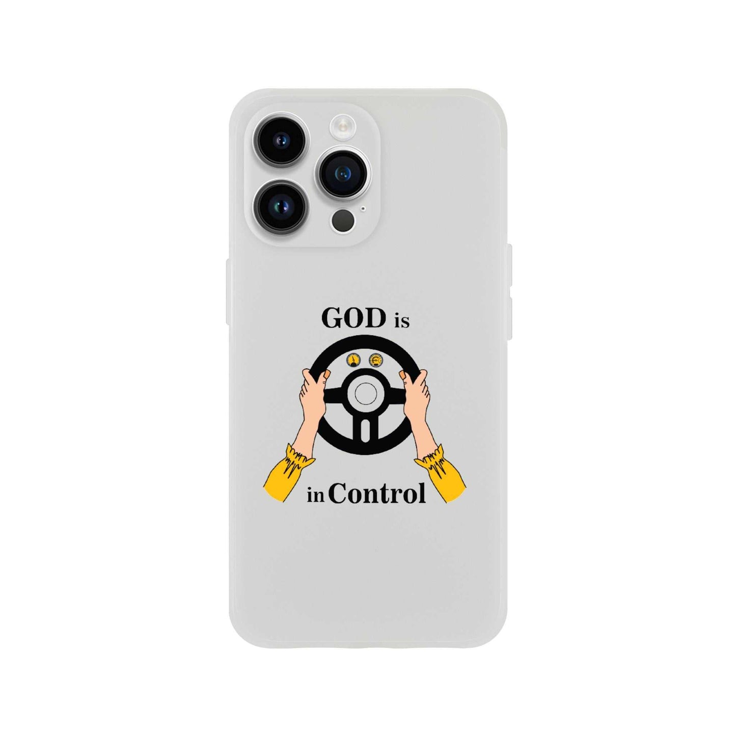 Apple Flexi case - God Is In Control