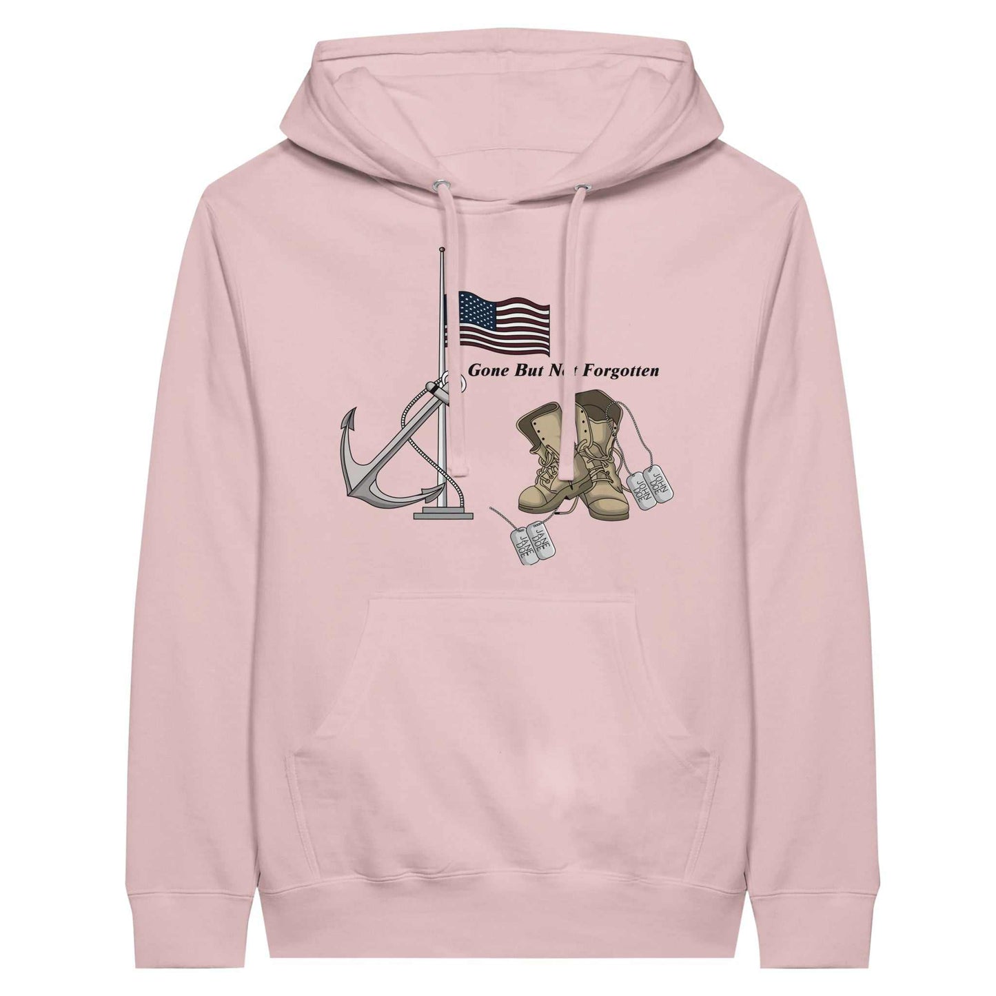 Premium Unisex Pullover Hoodie - Gone But NOT Forgotten