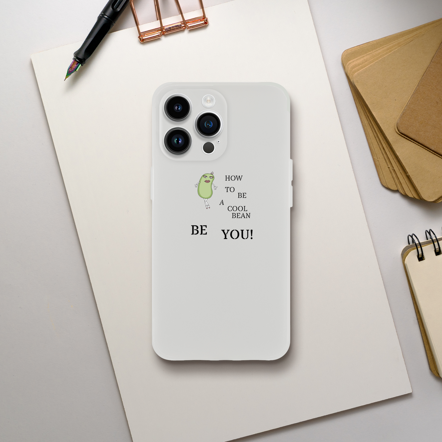 Apple Flexi case - If you want to be Cool Just Be YOU!