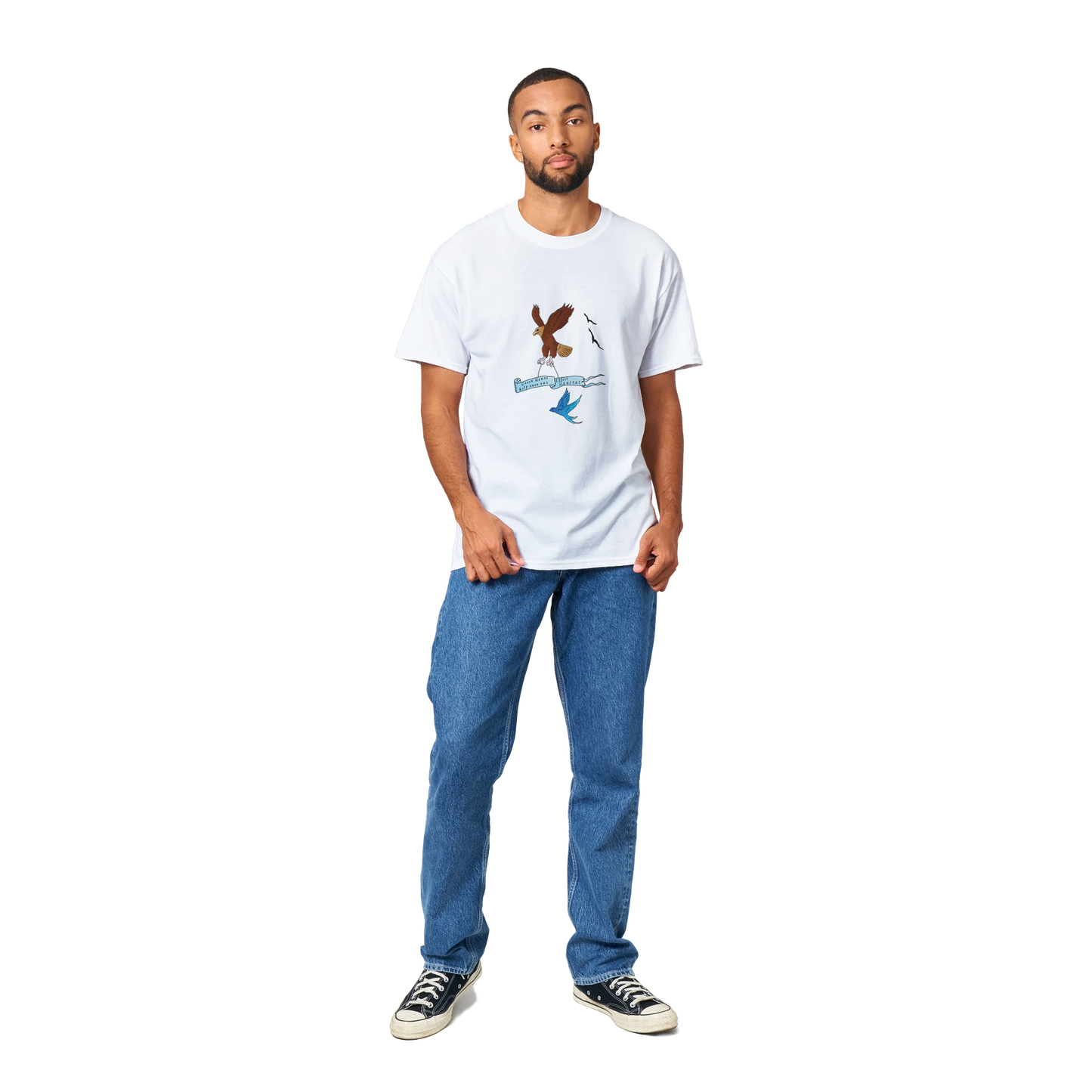 Heavyweight Unisex Crewneck T-shirt - The Habitat