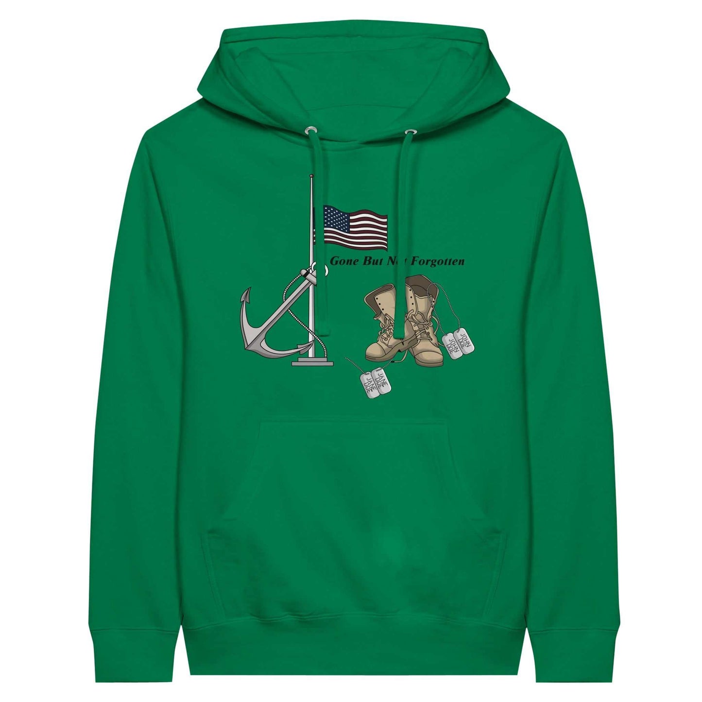 Premium Unisex Pullover Hoodie - Gone But NOT Forgotten