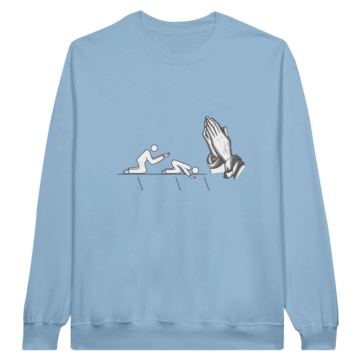 Classic Unisex classic sweatshirt - Kneel why you pray