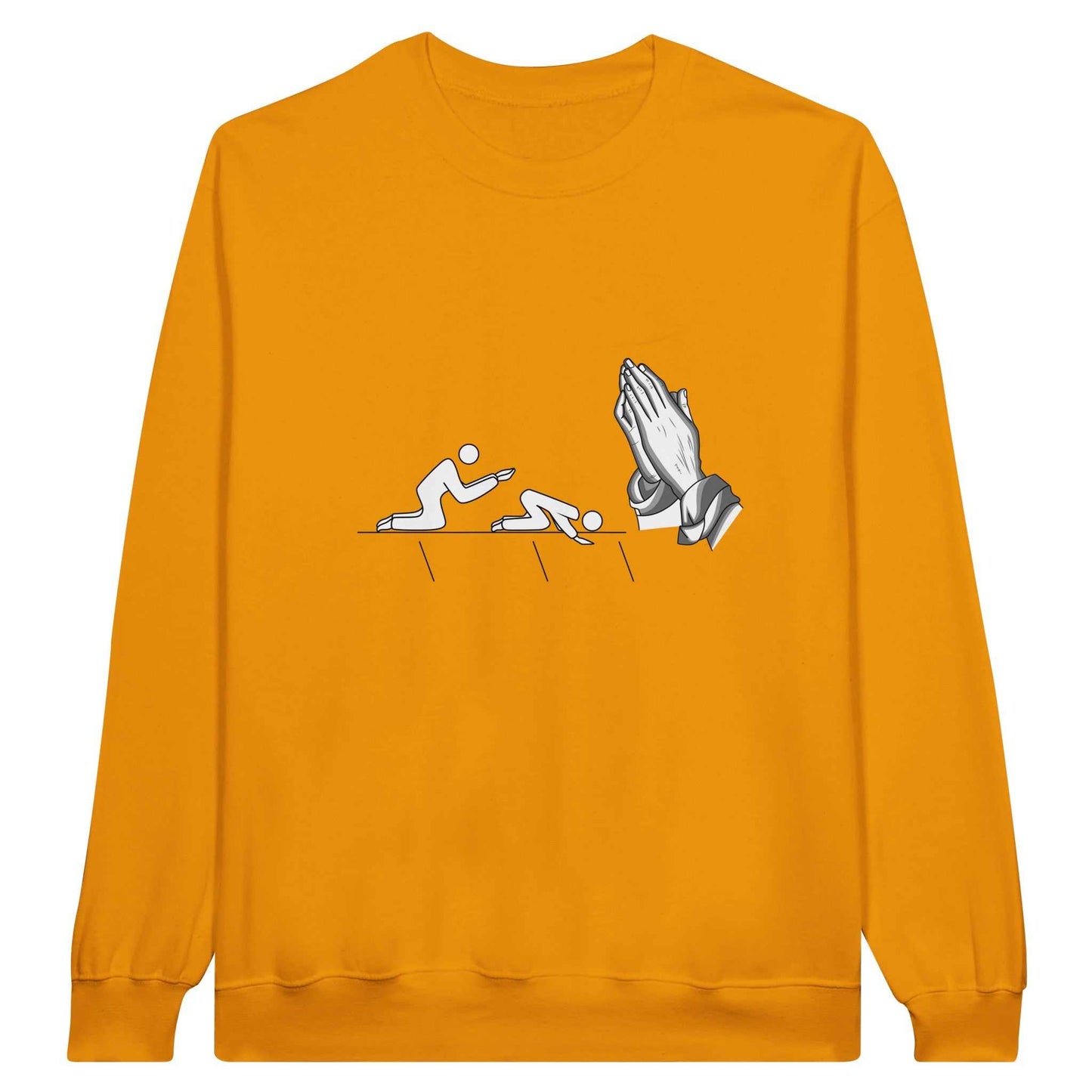 Classic Unisex classic sweatshirt - Kneel why you pray