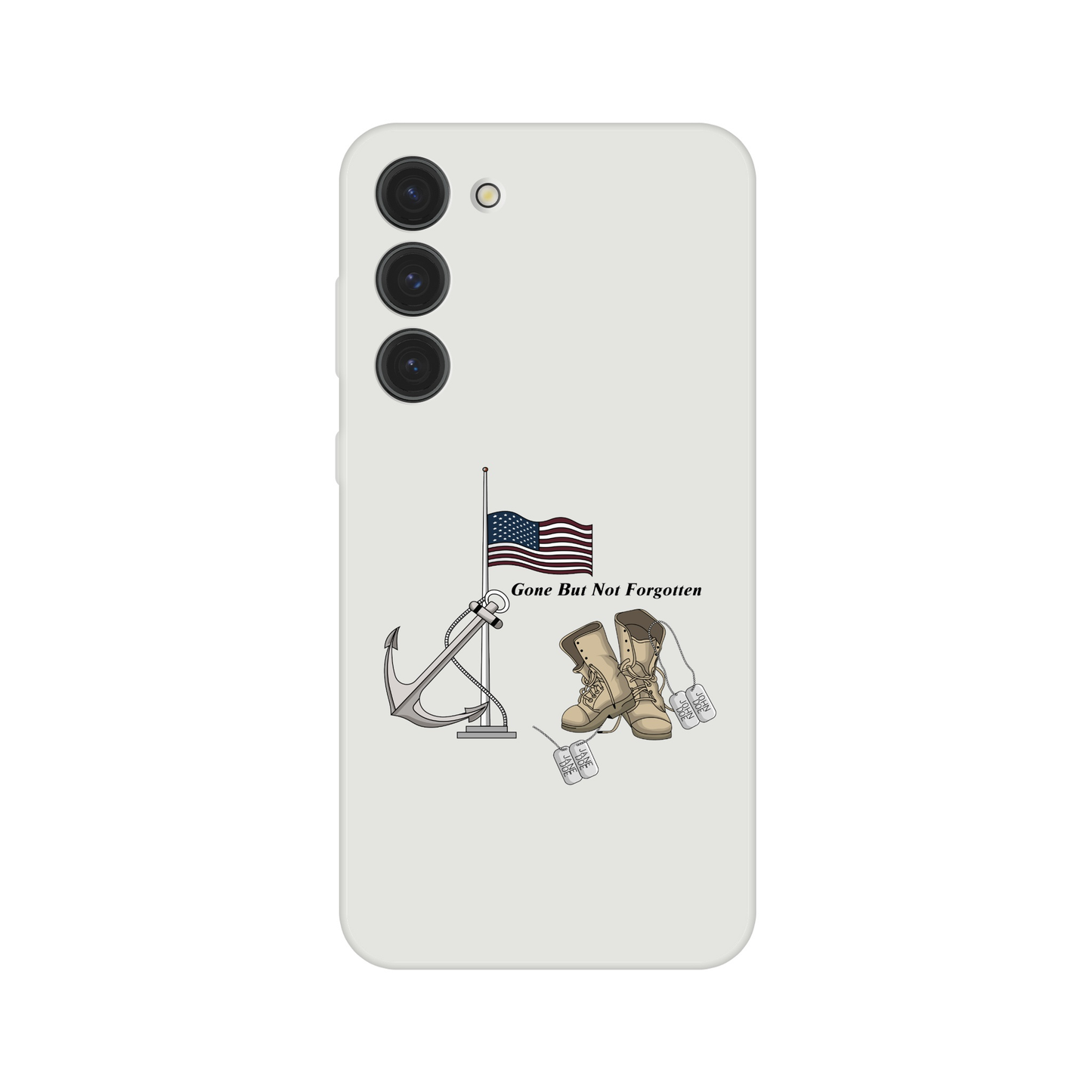 Samsung Flexi case - Gone But Not Forgotten