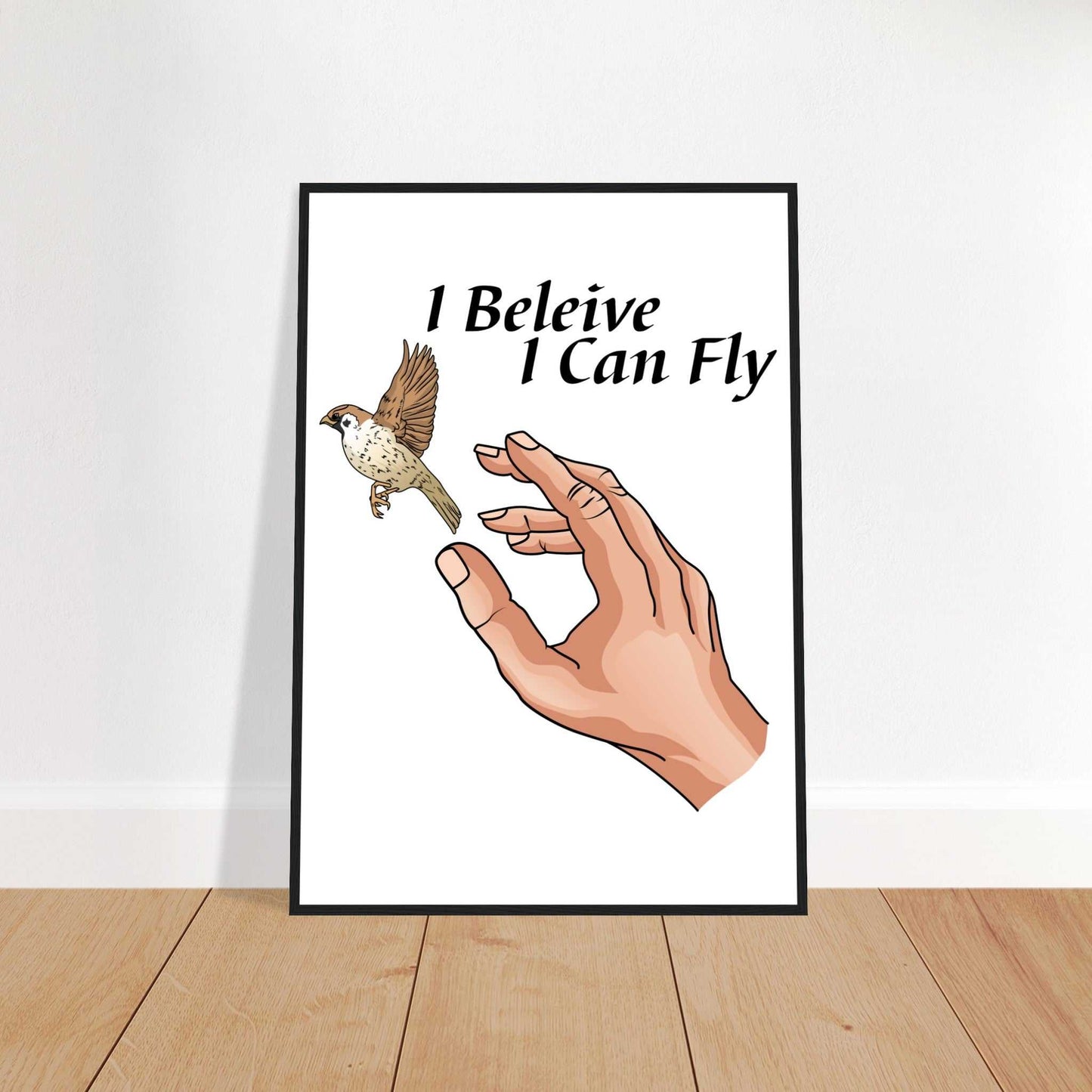 Wall Art - Premium Matte Paper Wooden Framed Poster