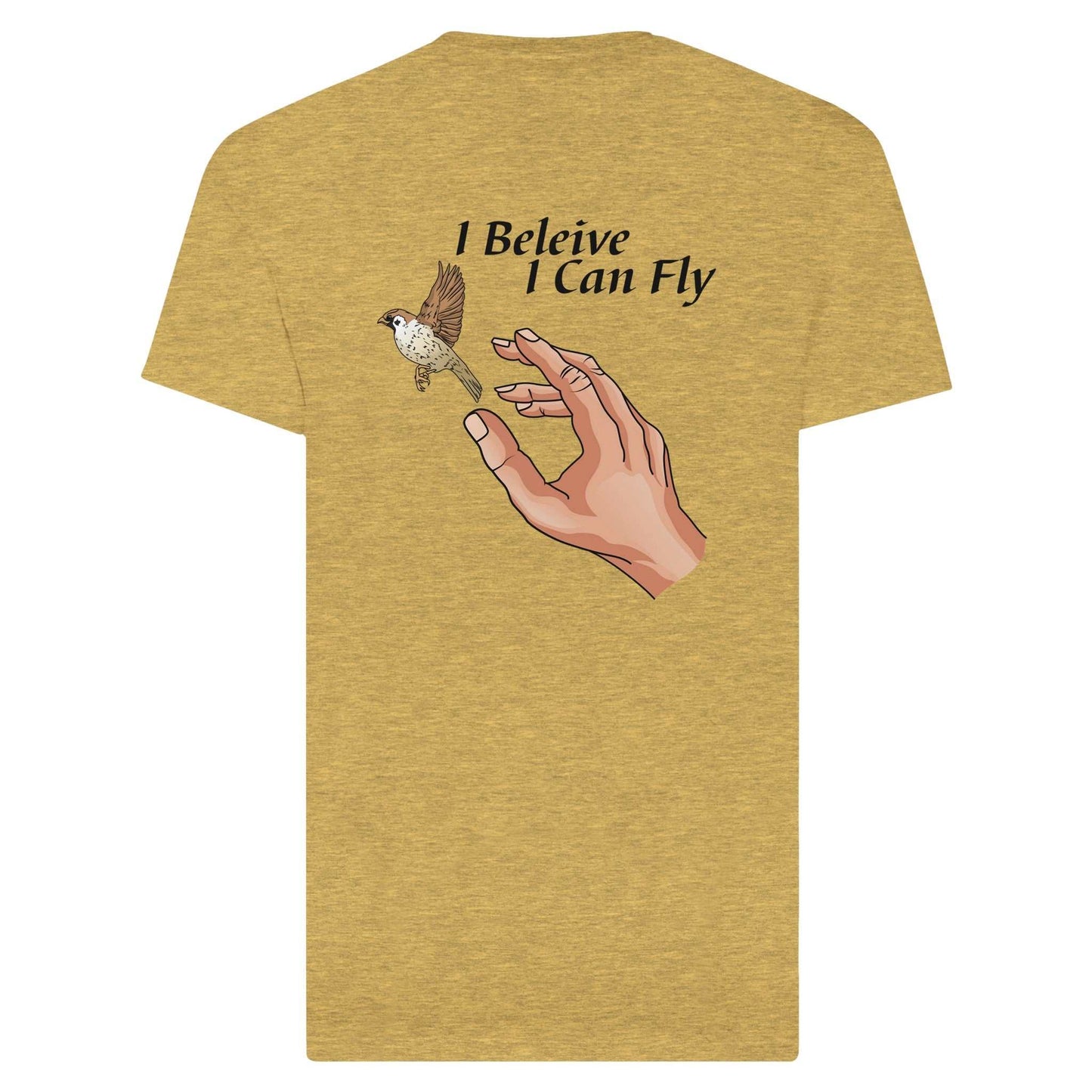 Premium Unisex Crewneck T-shirt - I Believe, I Can Fly
