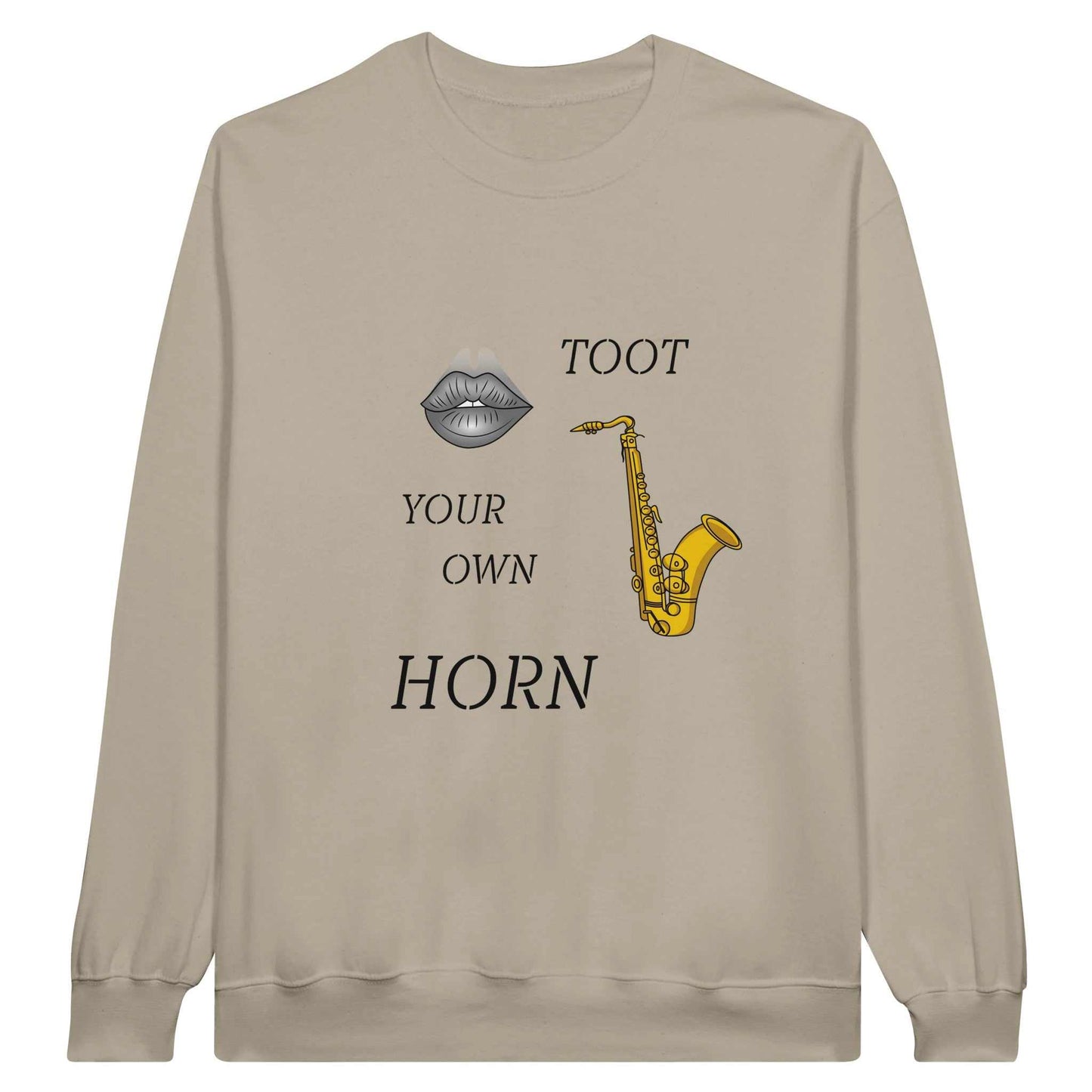 Classic Unisex Crewneck Sweatshirt - Toot Your Own Horn