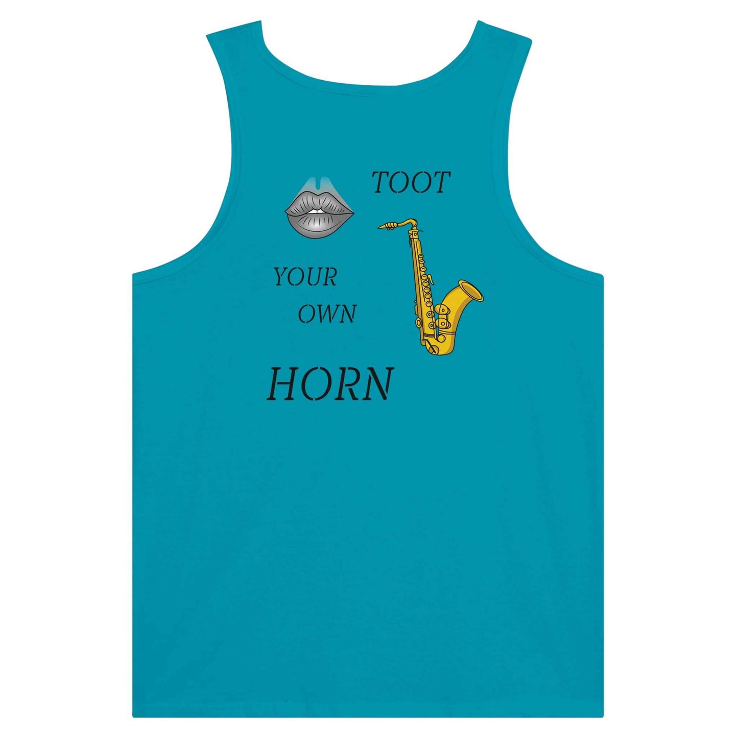 Premium Unisex Tank Top - Toot Your Own Horn
